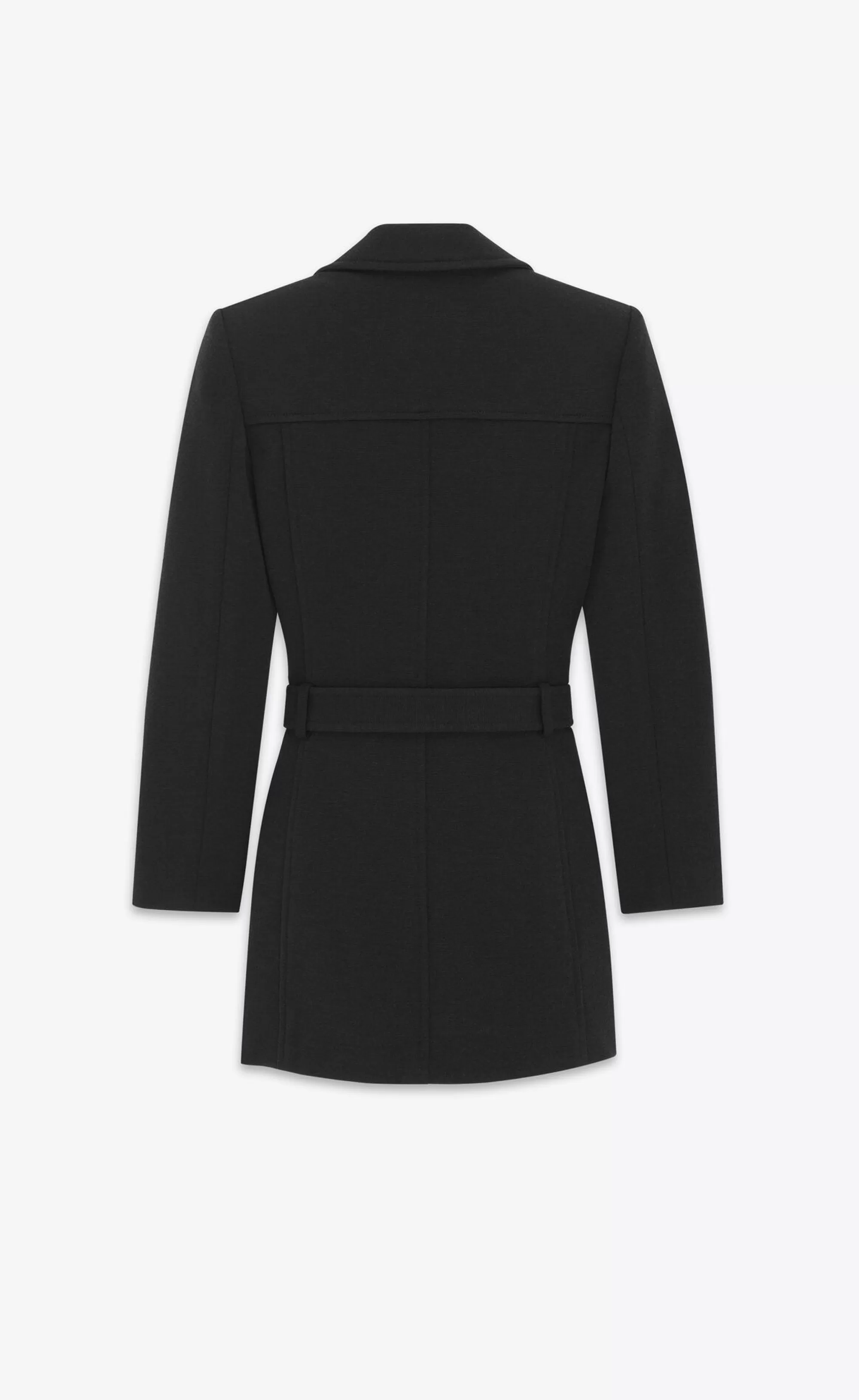 Women Saint Laurent JACKETS AND PANTS^SAHARIENNE Jacket In Wool Jersey | | YSL.com