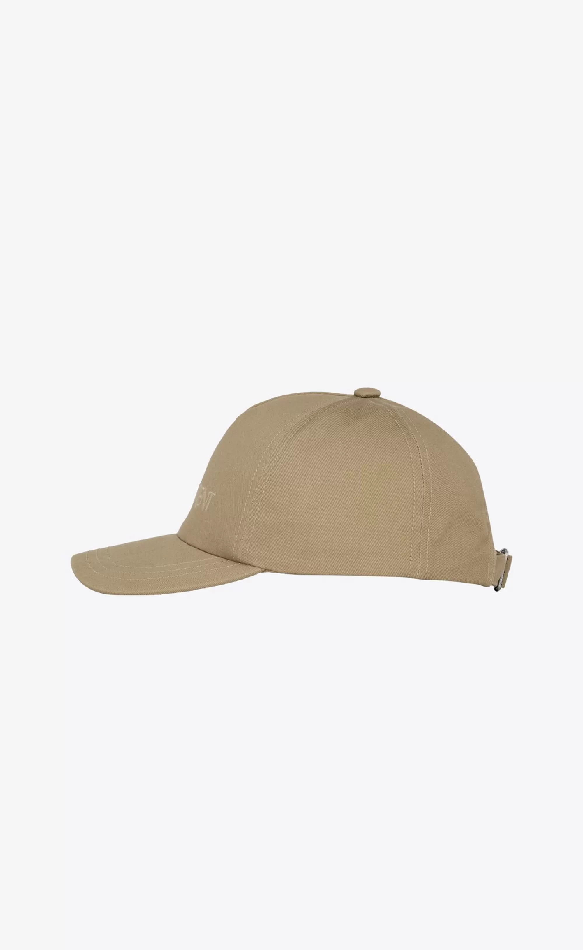 Women Saint Laurent HATS | HATS AND GLOVES^ Cap In Gabardine | | YSL.com