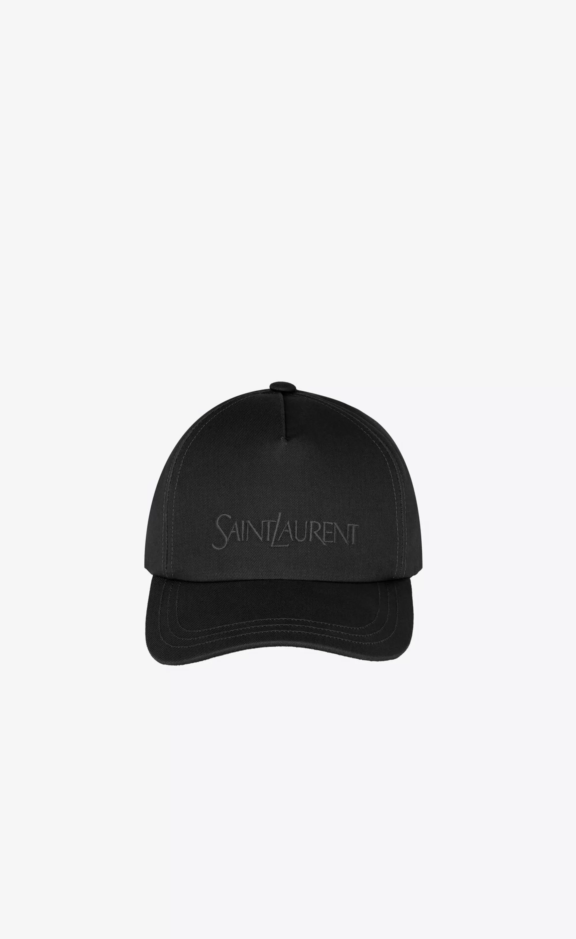 Women Saint Laurent HATS AND GLOVES | HATS^ Cap In Gabardine | | YSL.com