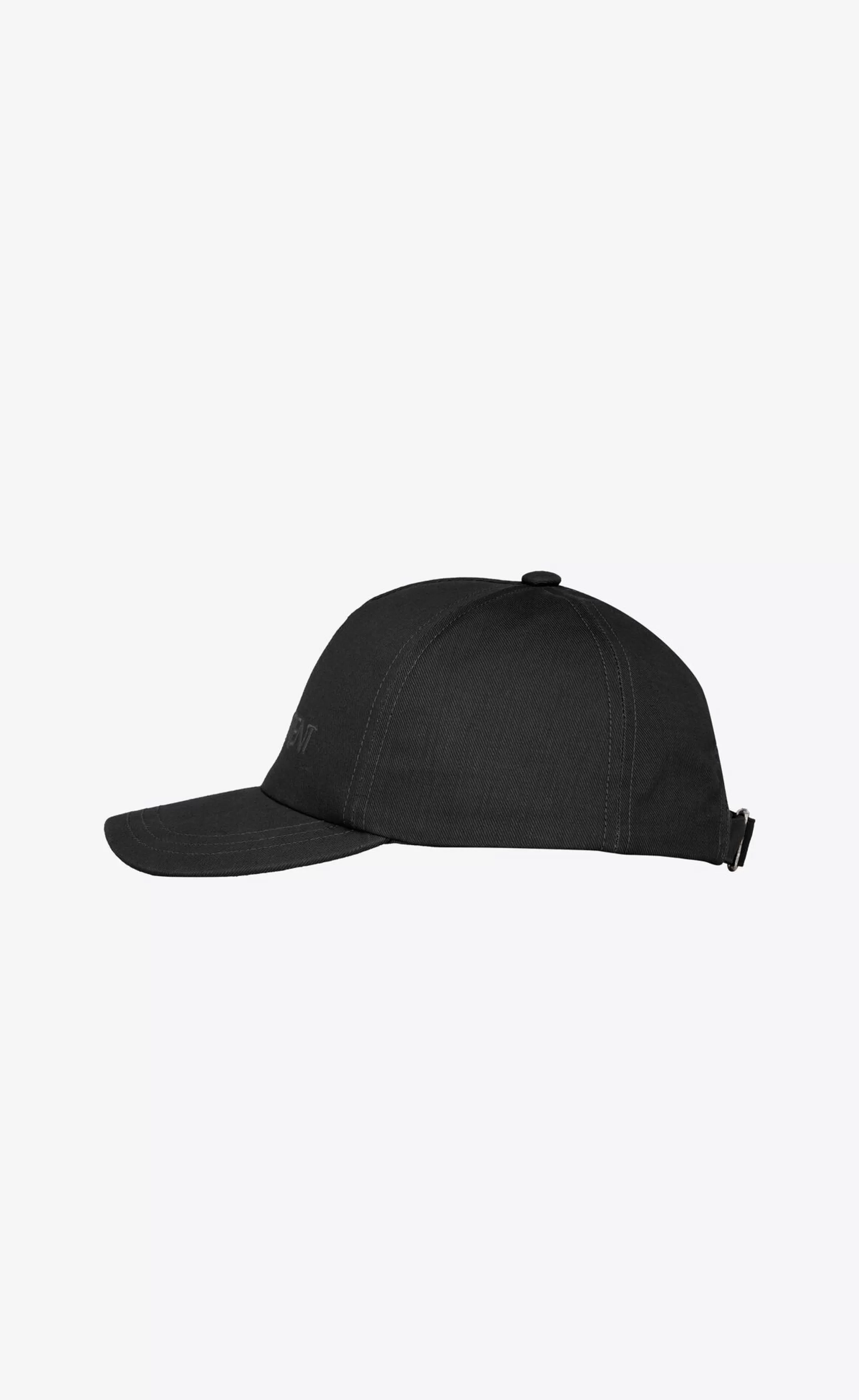 Women Saint Laurent HATS AND GLOVES | HATS^ Cap In Gabardine | | YSL.com