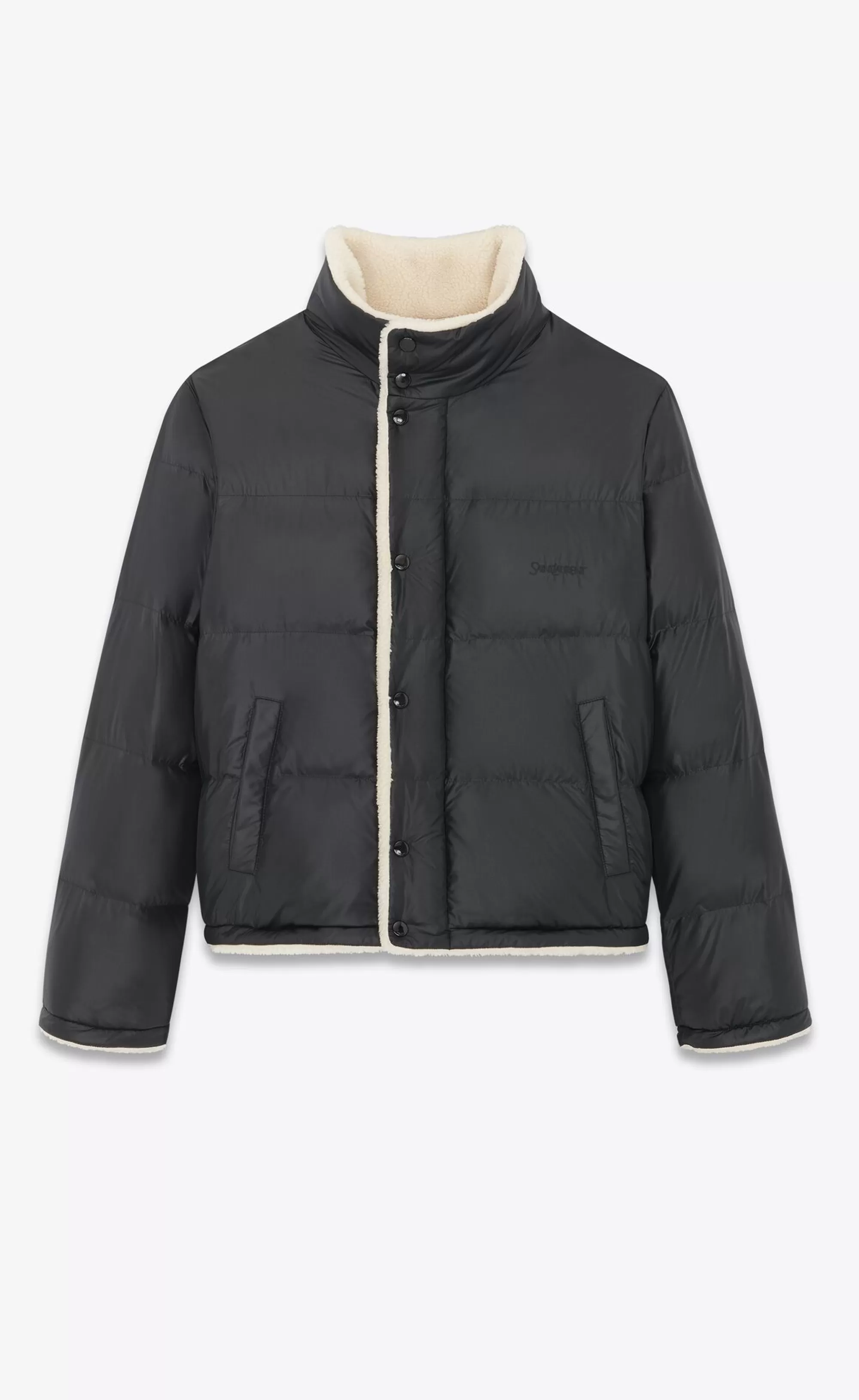 Saint Laurent ALL READY TO WEAR | OUTERWEAR^ Down Puffer Jacket In Nylon | | YSL.com