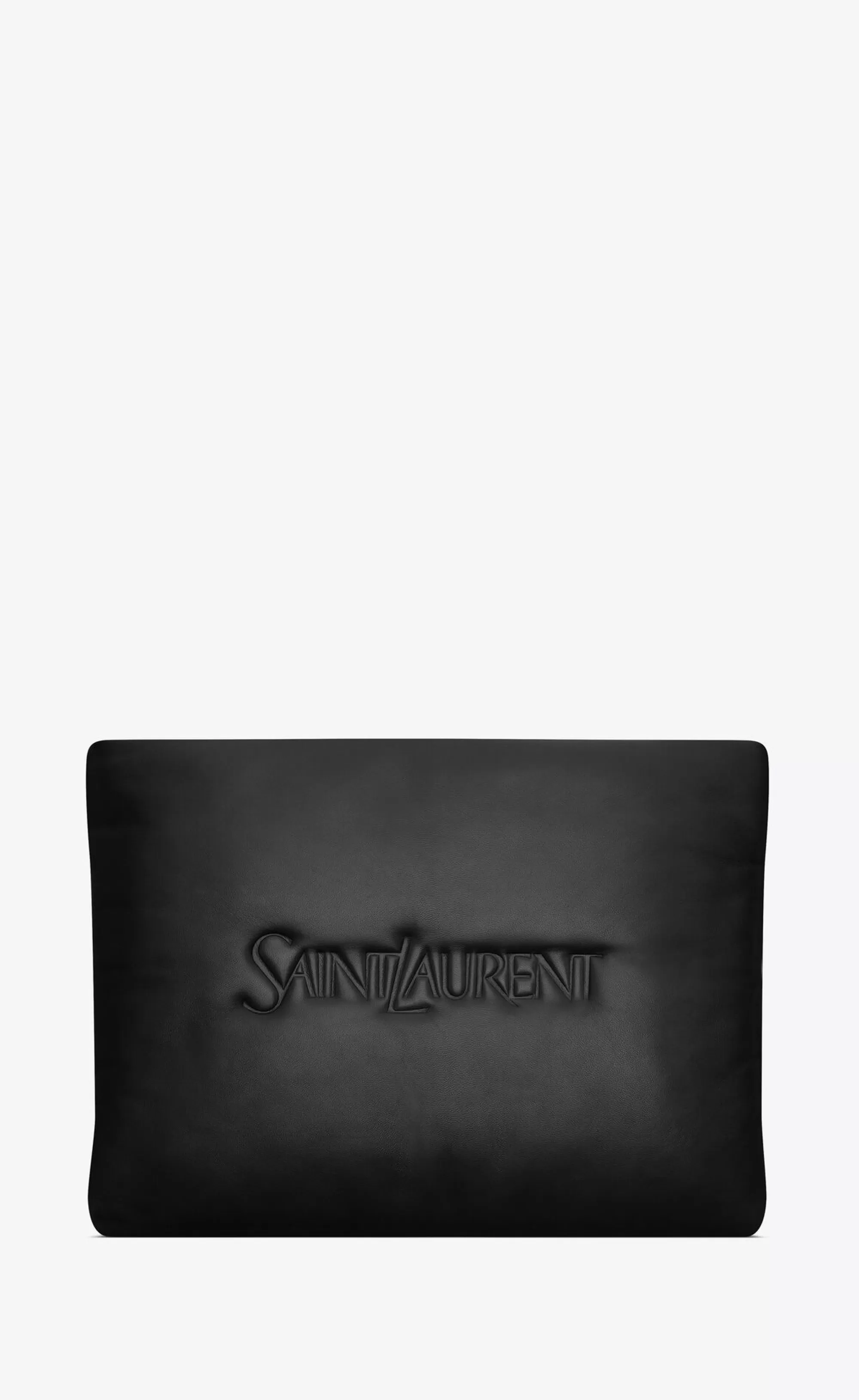 Saint Laurent POUCHES^ Large Puffy Pouch In Lambskin | | YSL.com
