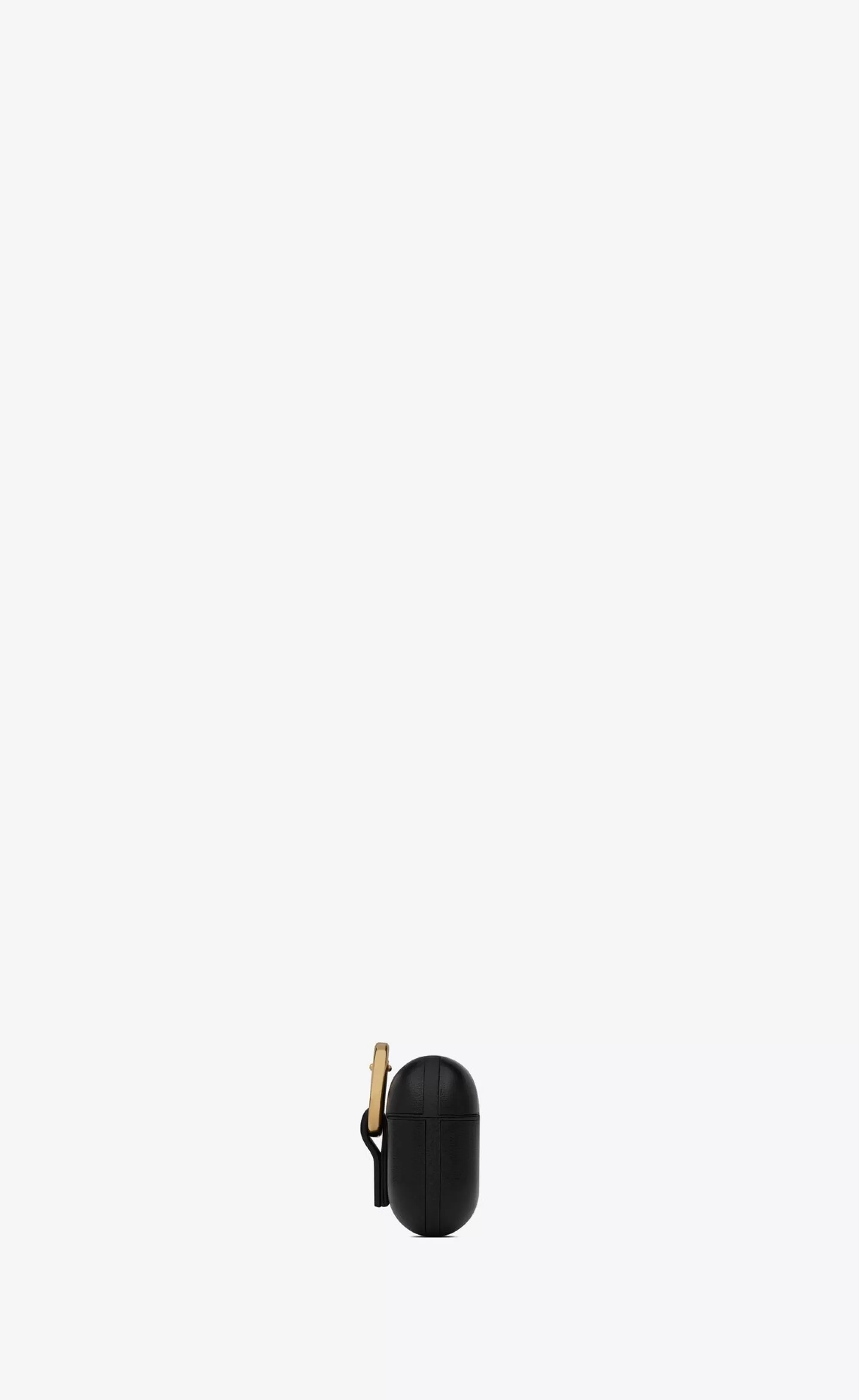Women Saint Laurent OTHER ACCESSORIES | SMALL ACCESSORIES^ PARIS AIRPODS HOLDER IN SMOOTH LEATHER | | YSL.com