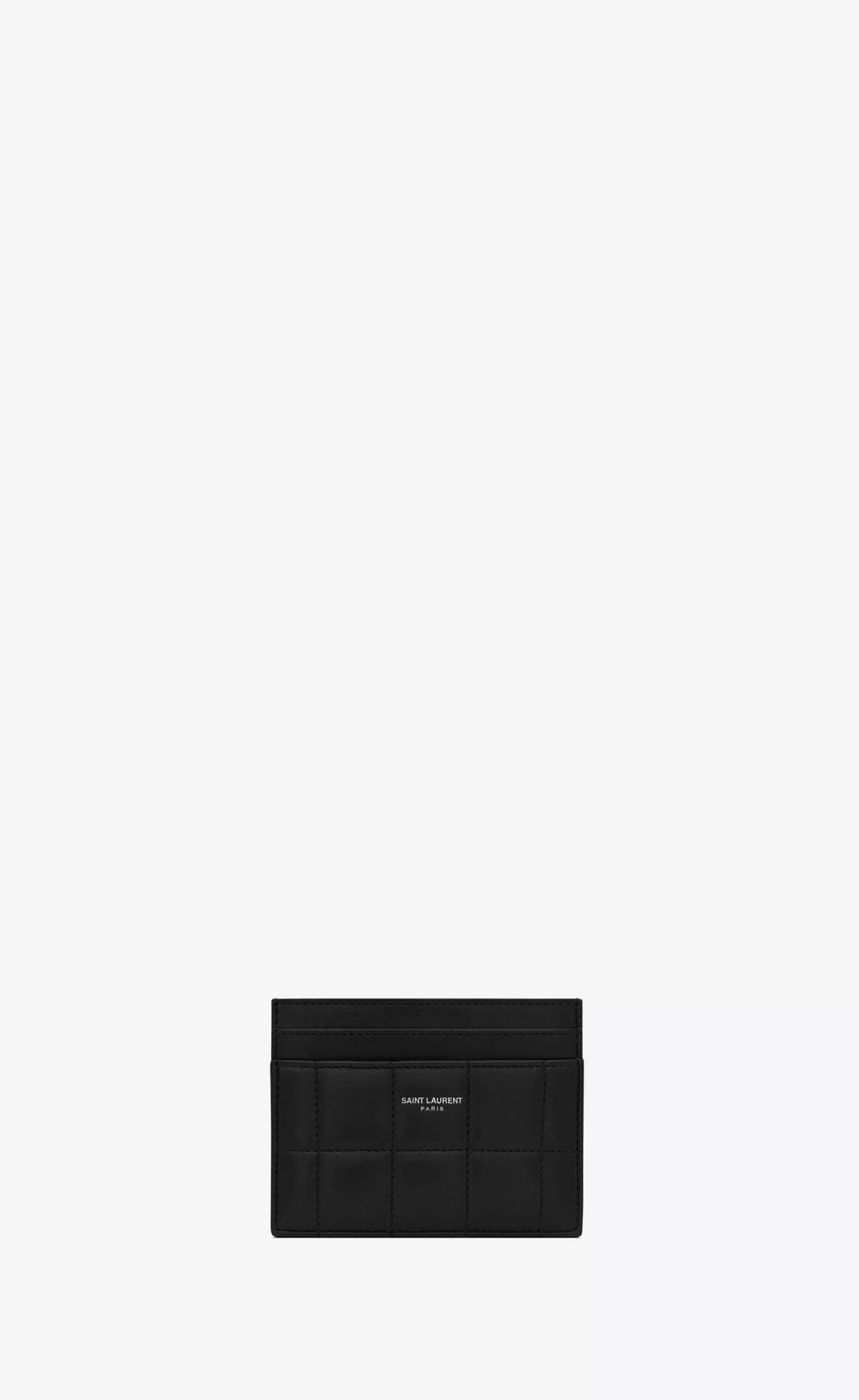 Saint Laurent CARD CASES^ Paris Card Case In Smooth Leather | | YSL.com
