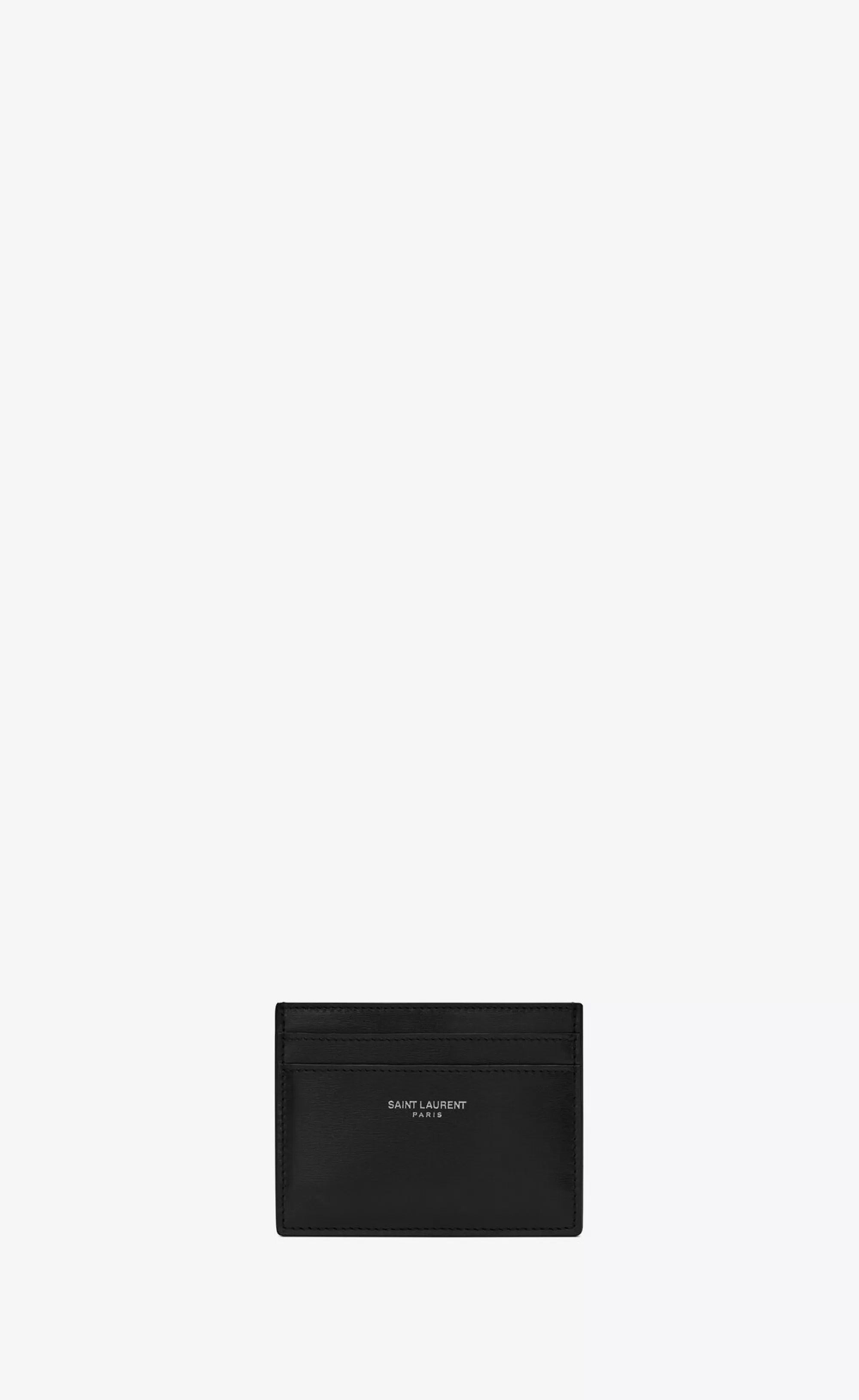Saint Laurent CARD CASES^ Paris Credit Card Case In Smooth Leather | | YSL.com
