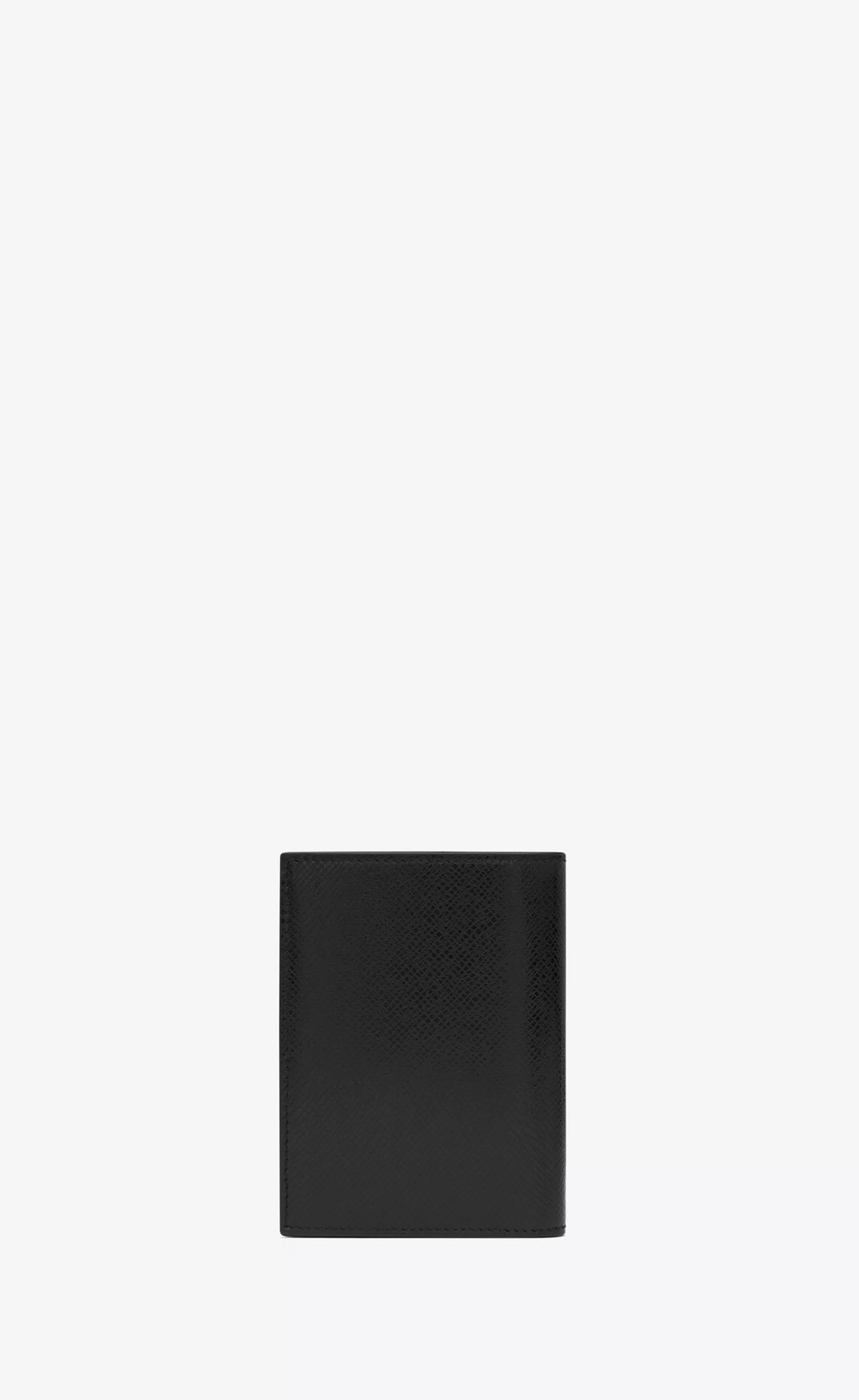 Saint Laurent CARD CASES^ Paris Credit Card Wallet In Coated Bark Leather | | YSL.com