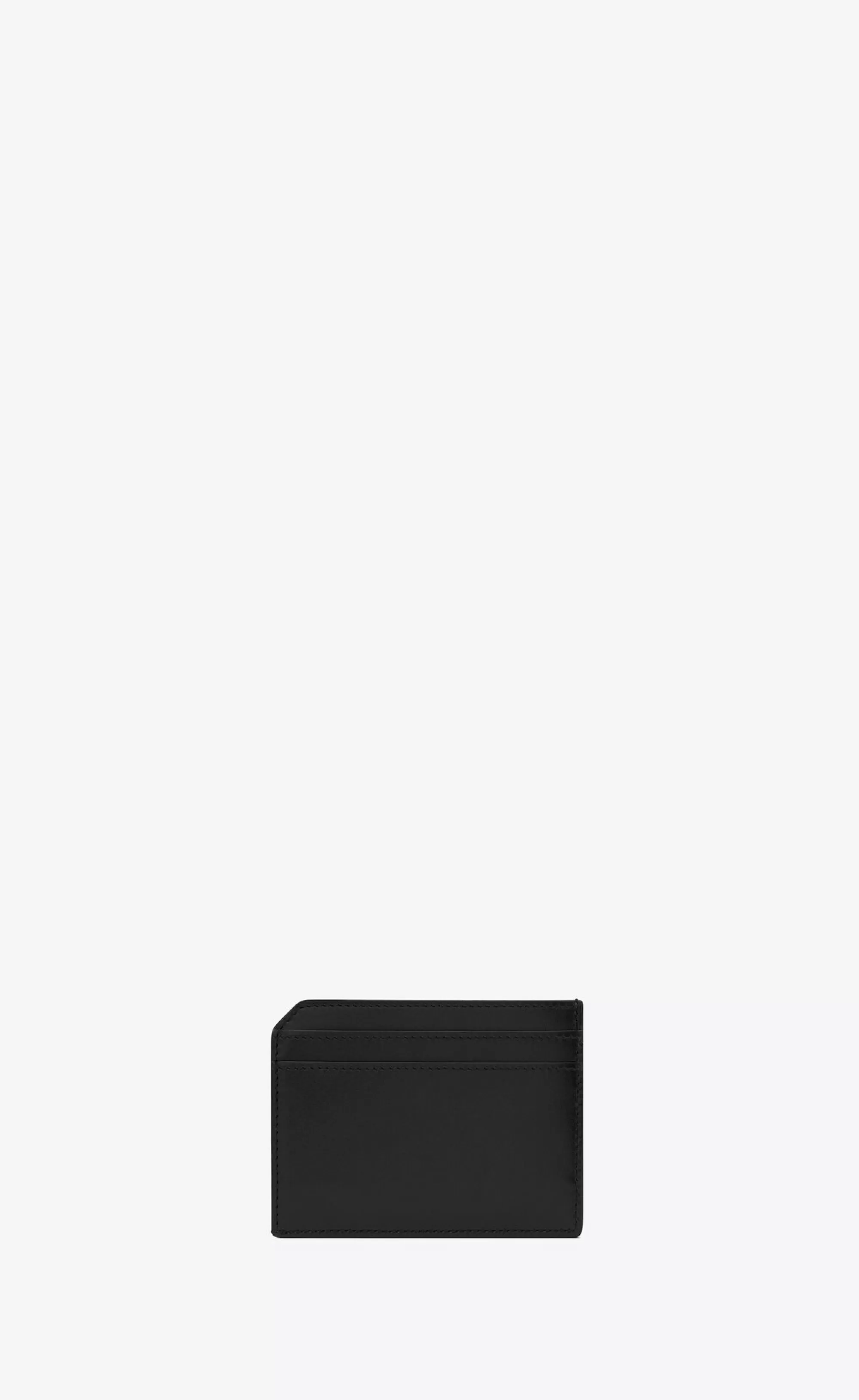 Saint Laurent CARD CASES^ Paris Open Card Case In Smooth Leather | | YSL.com