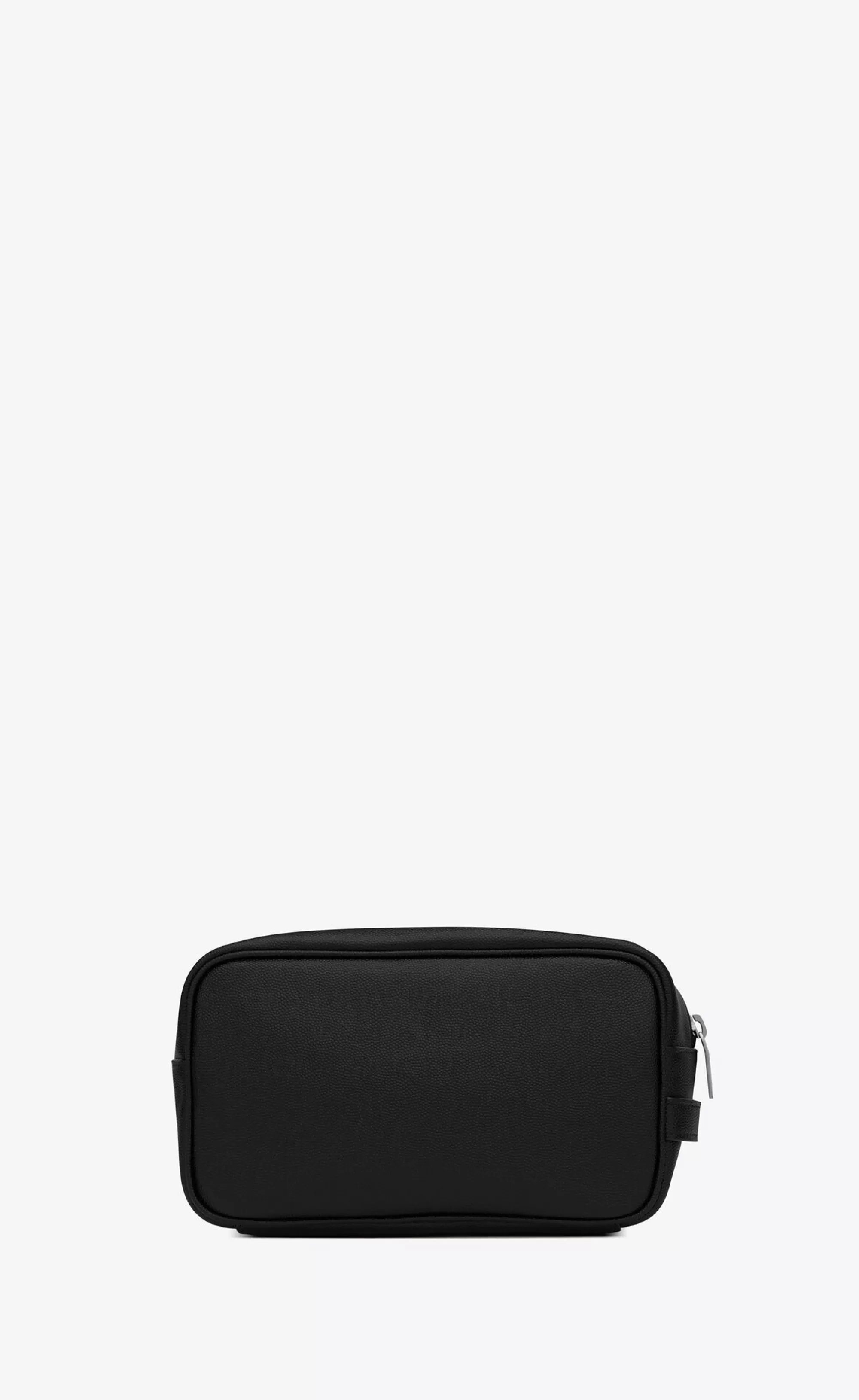 Saint Laurent POUCHES^ PARIS Small Grooming Case In Grain De Poudre Embossed Leather | | YSL.com