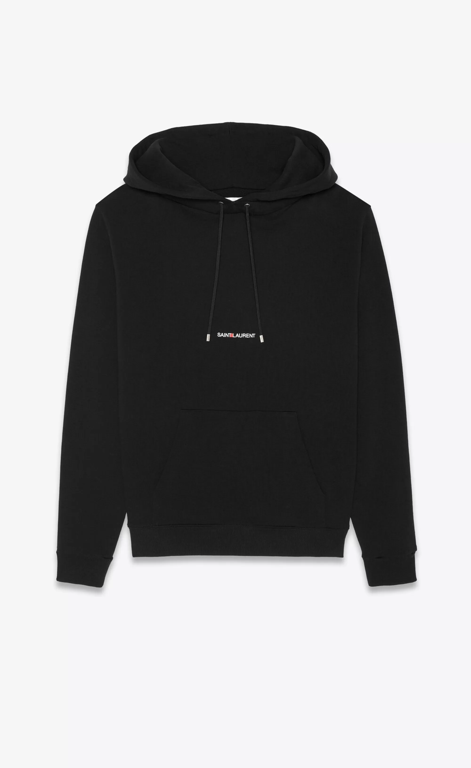 Women Saint Laurent JERSEY^ RIVE GAUCHE HOODIE | | YSL.com