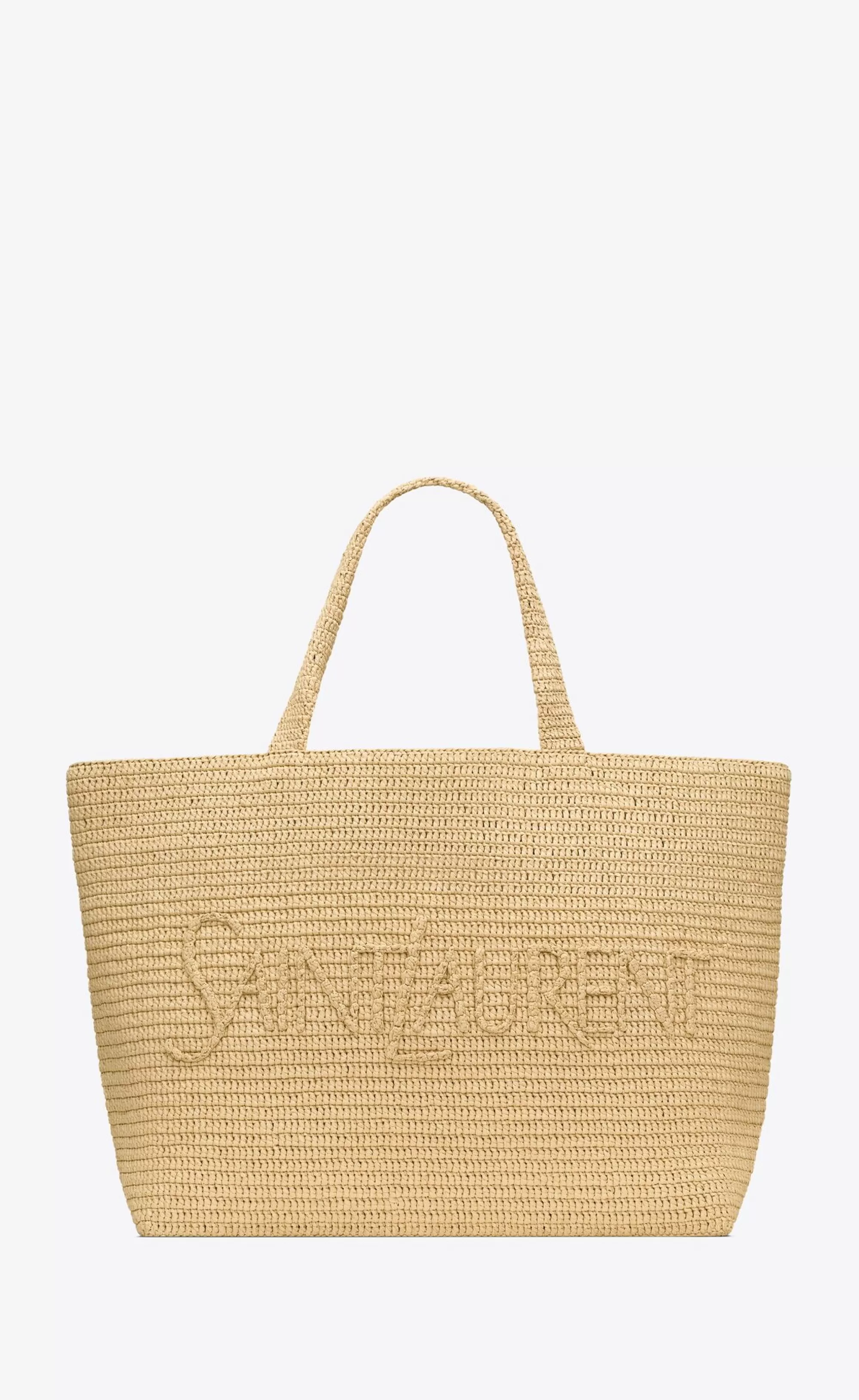 Women Saint Laurent SHOPPING BAGS | TOTES AND SHOPPINGS^ Tote In Raffia | | YSL.com