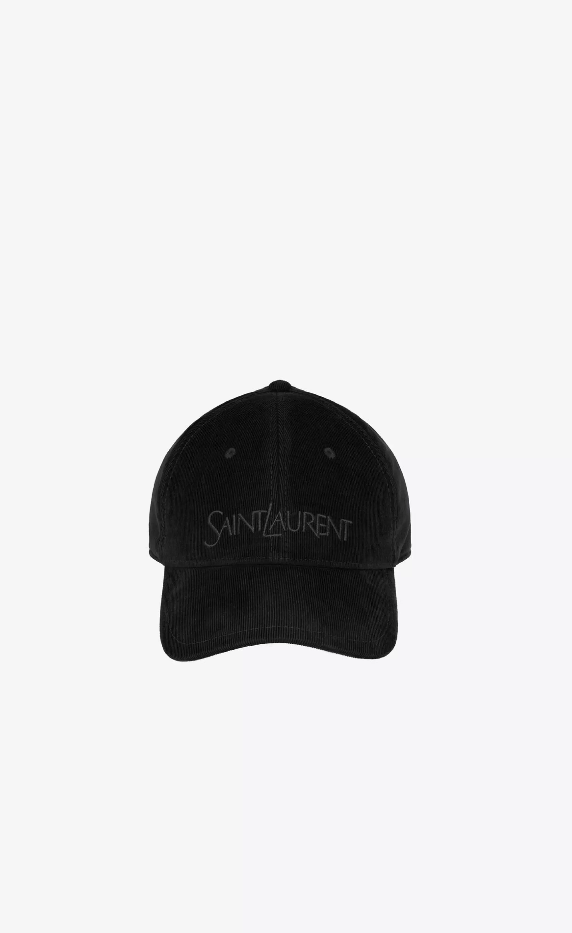 Women Saint Laurent HATS | HATS AND GLOVES^ Vintage Cap In Corduroy | | YSL.com