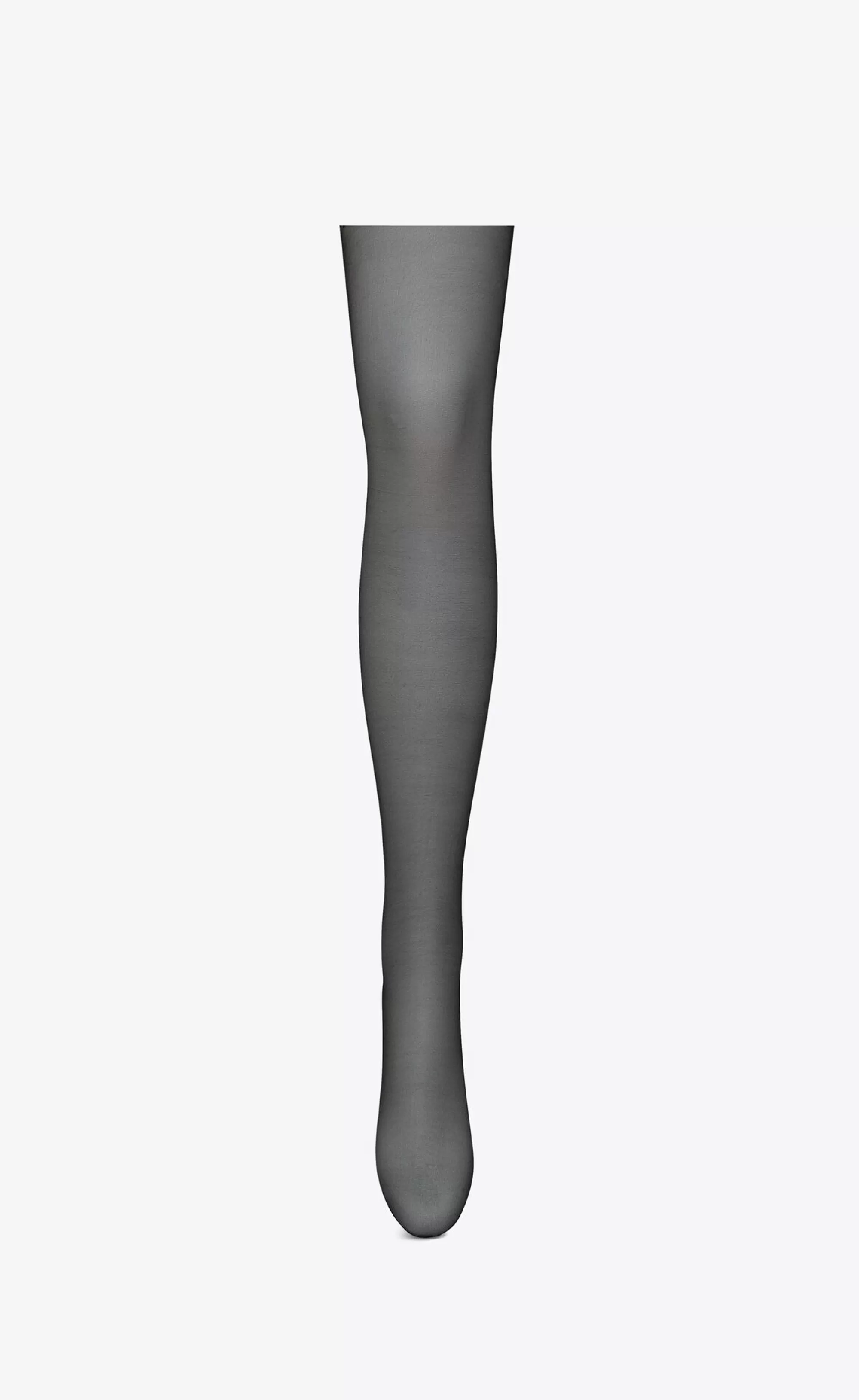 Women Saint Laurent LINGERIE AND SWIMWEAR^Sheer Black CASSANDRE Tights | | YSL.com