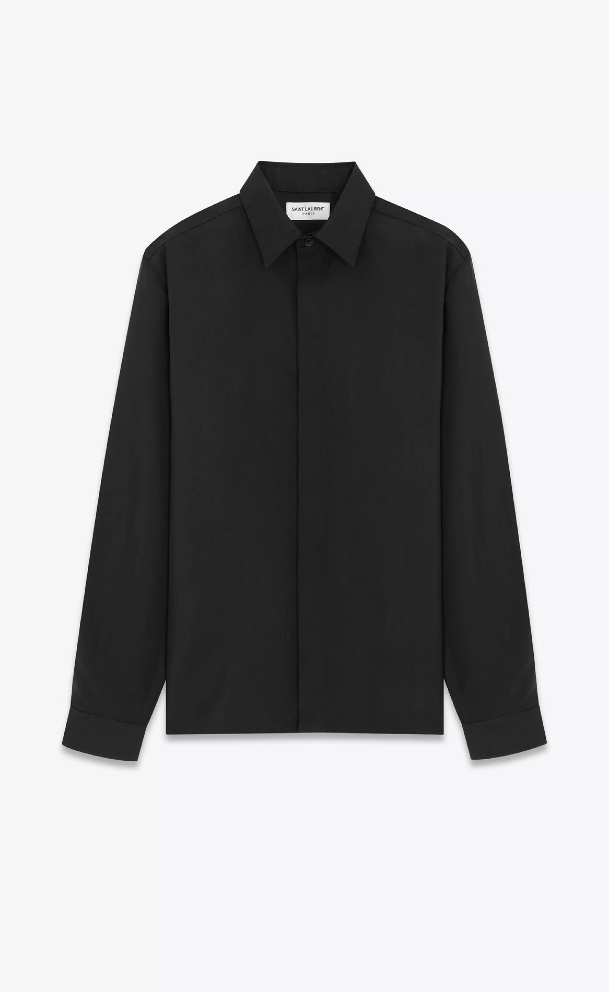 Saint Laurent ALL READY TO WEAR | SHIRTS^Shirt In Faille | | YSL.com