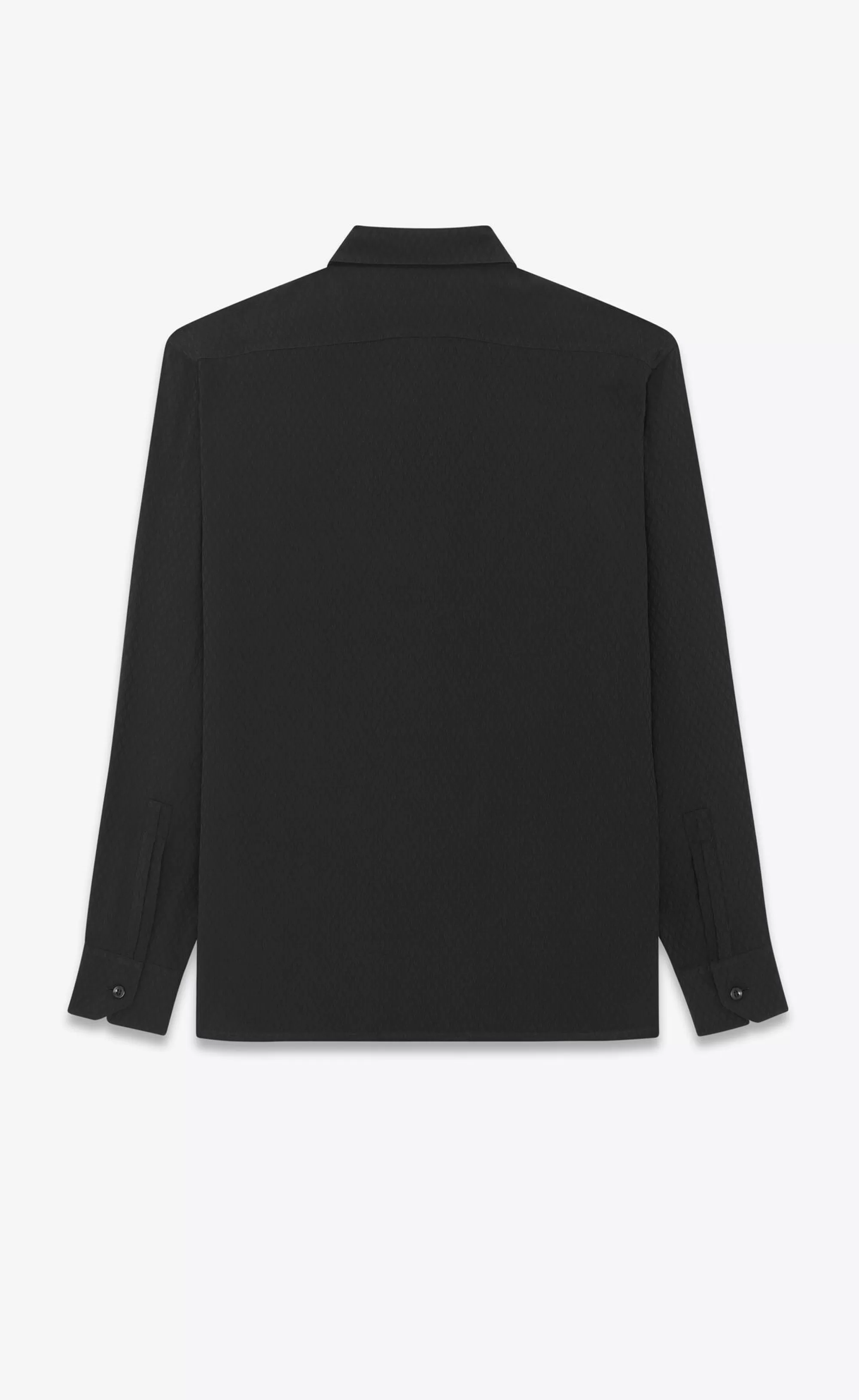 Saint Laurent ALL READY TO WEAR | SHIRTS^SHIRT IN MATTE AND SHINY SILK | | YSL.com