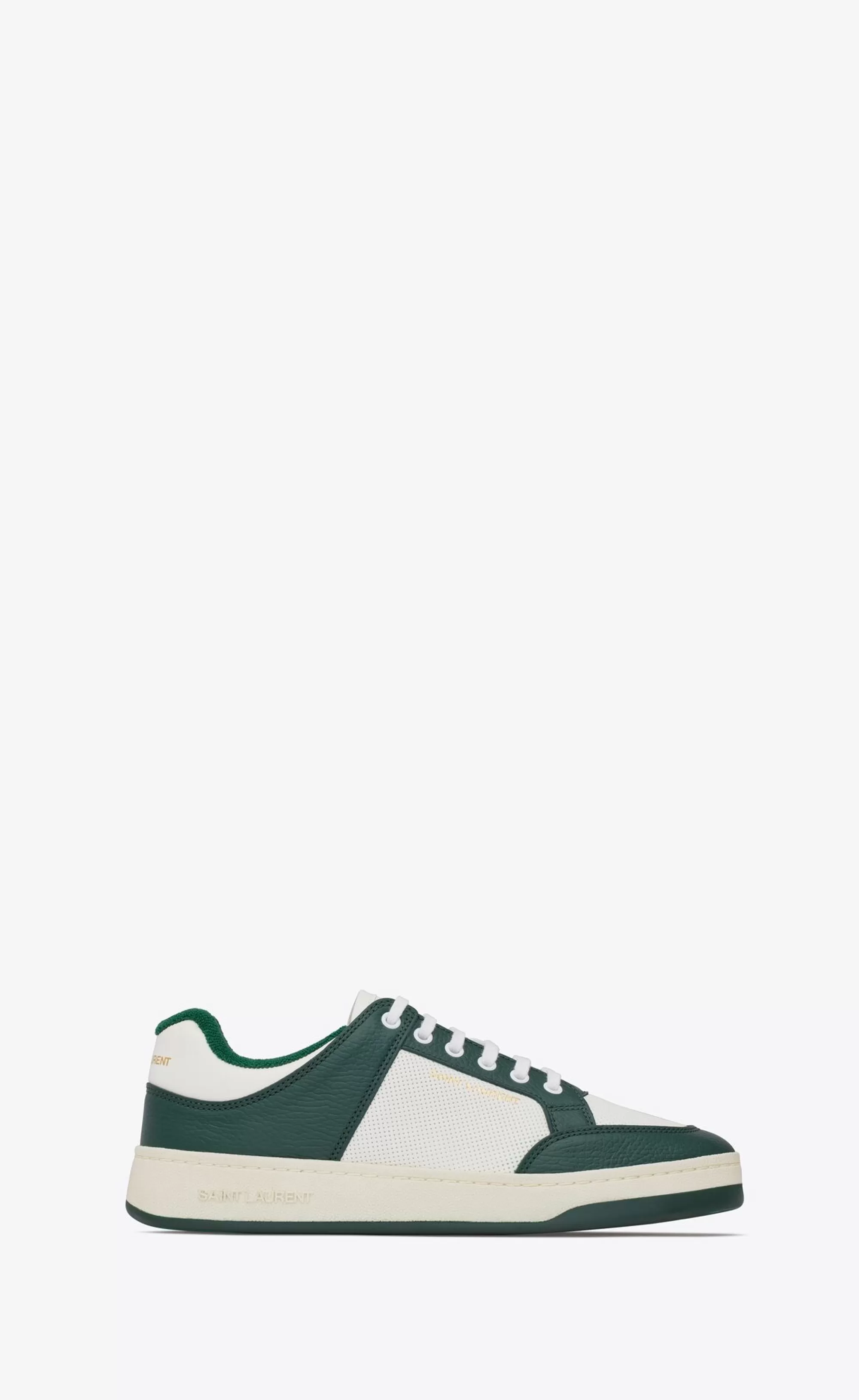 Saint Laurent SNEAKERS^SL/61 Low-top Sneakers In Perforated Leather | | YSL.com
