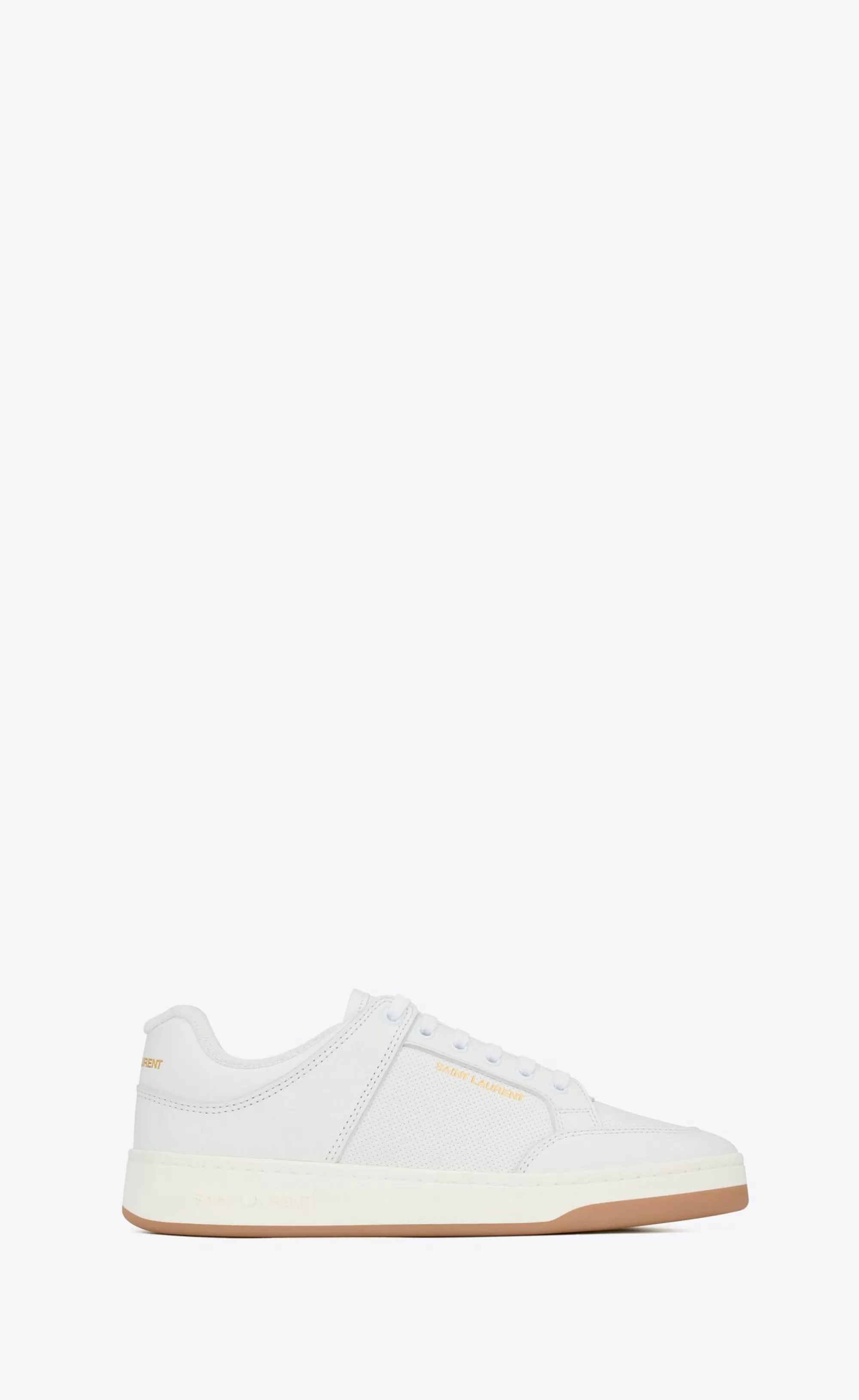 Women Saint Laurent SNEAKERS^SL/61 Low-top Sneakers In Perforated Leather | | YSL.com