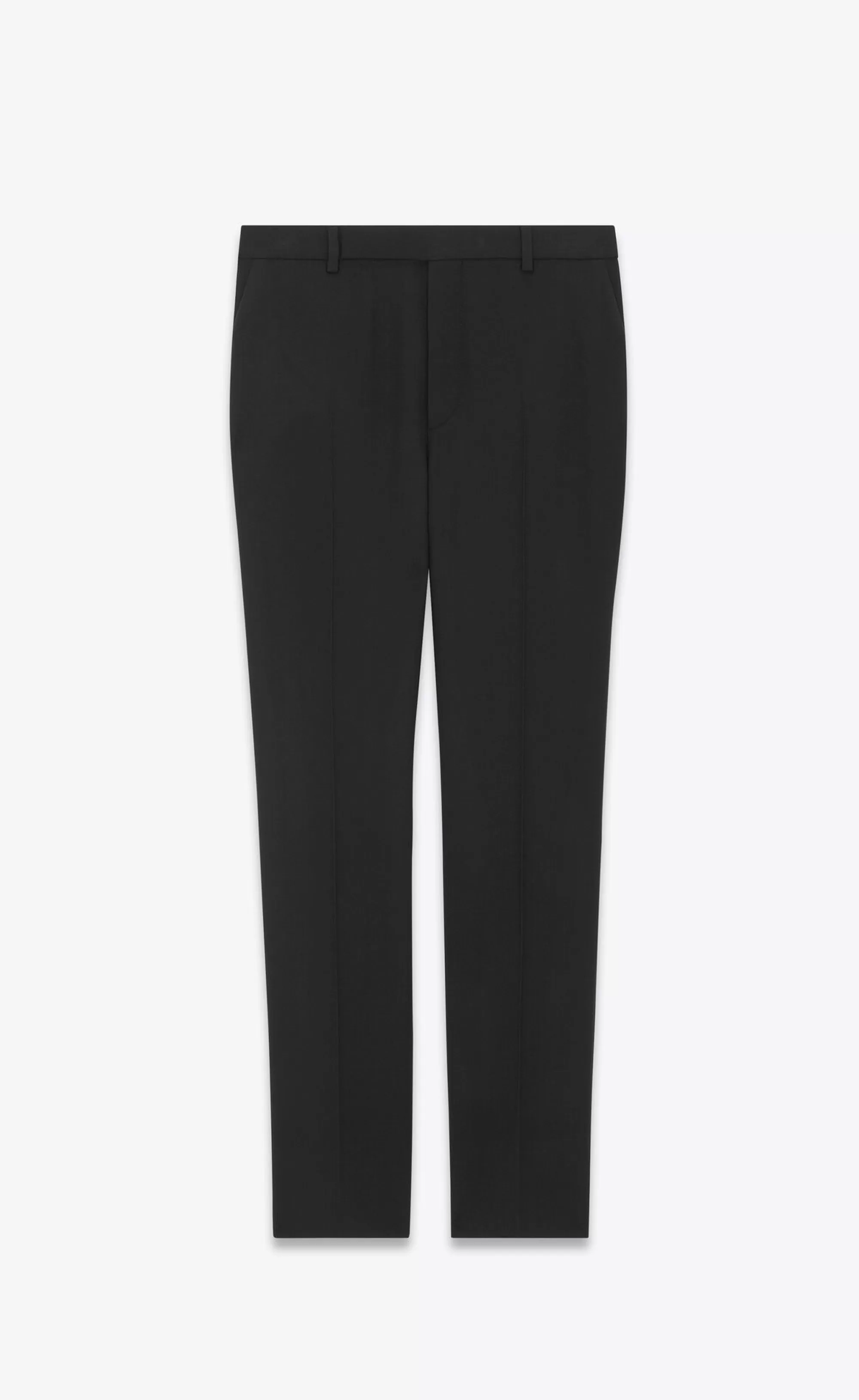 Saint Laurent ALL READY TO WEAR | SMOKING^Slim-fit Pants In Wool Flannel | | YSL.com