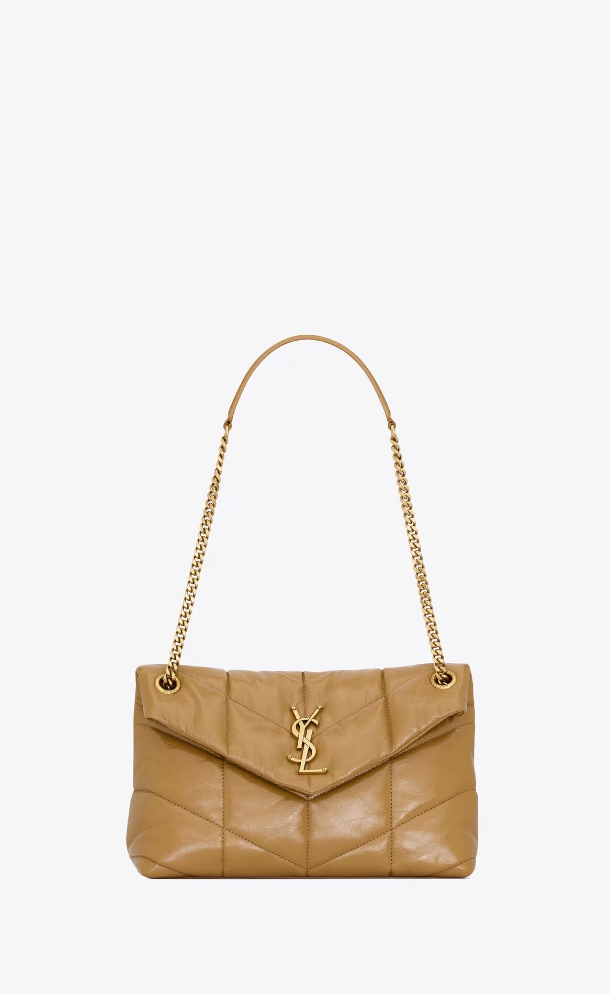 Women Saint Laurent SHOULDER BAGS | PUFFER^SMALL PUFFER In Crinkled Leather | | YSL.com