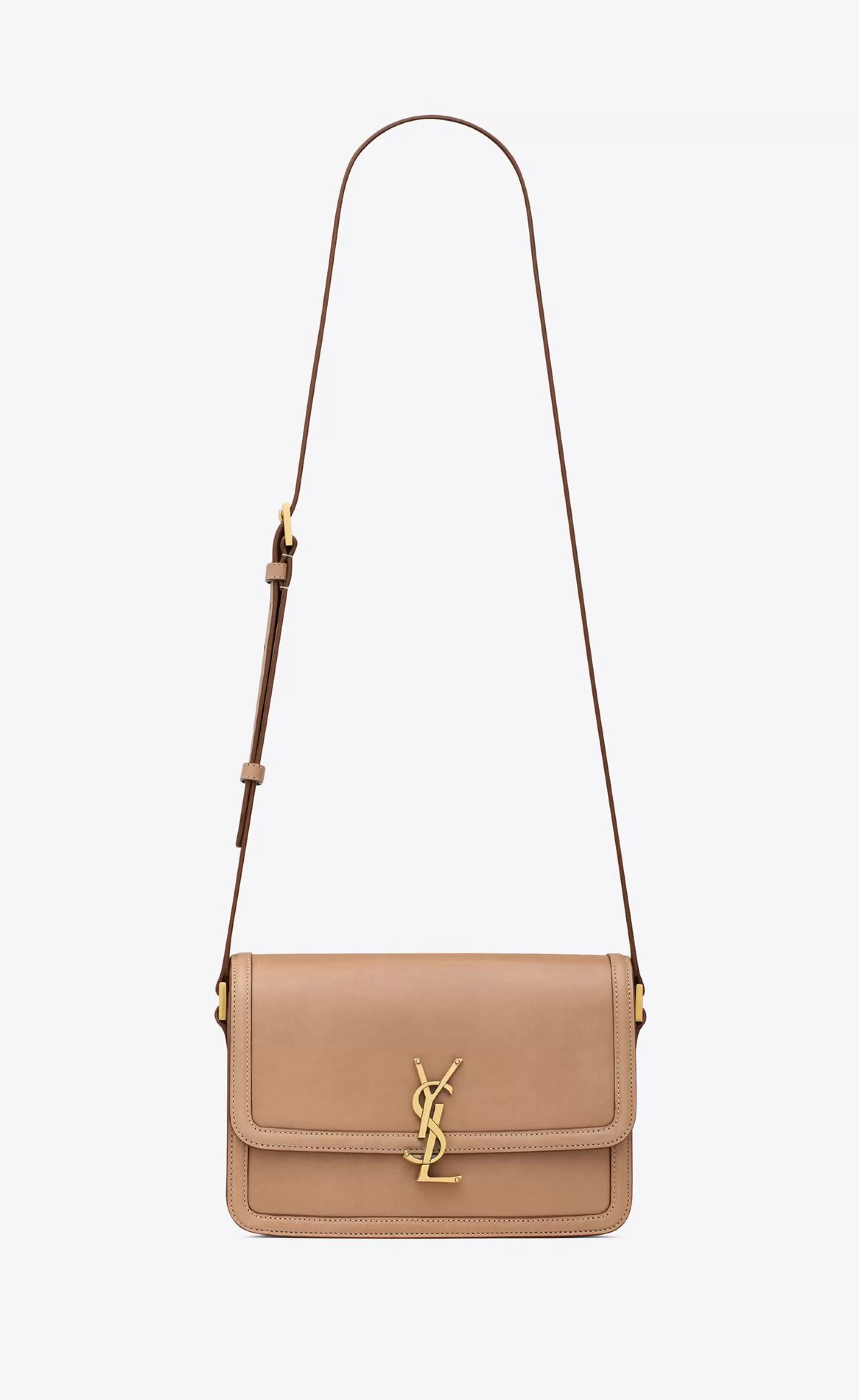 Saint Laurent MESSENGERS | SOLFERINO^SOLFERINO MEDIUM SATCHEL IN VEGETABLE-TANNED LEATHER | | YSL.com