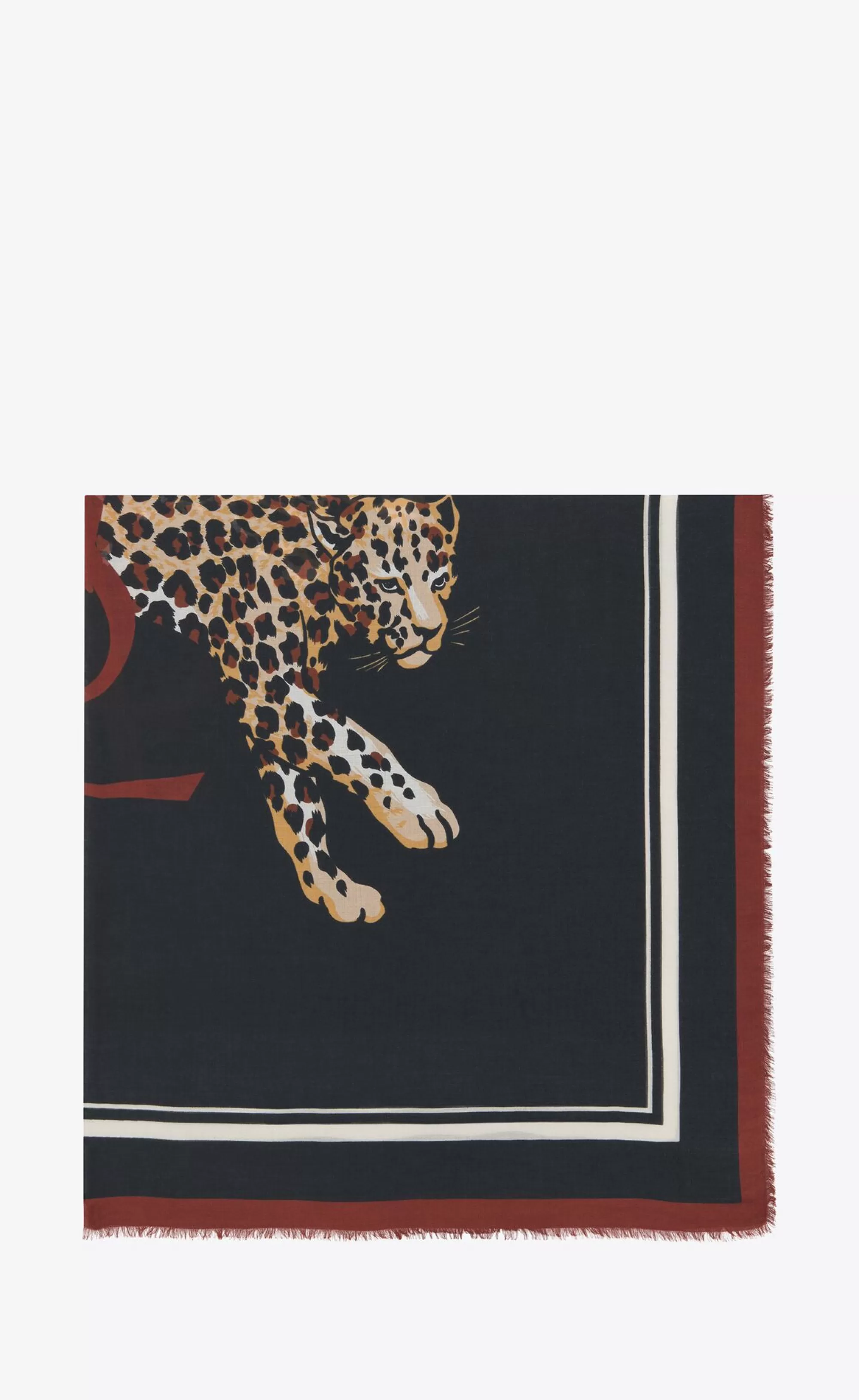 Women Saint Laurent SQUARE SCARVES^Square Scarf In Modal And Cashmere | | YSL.com