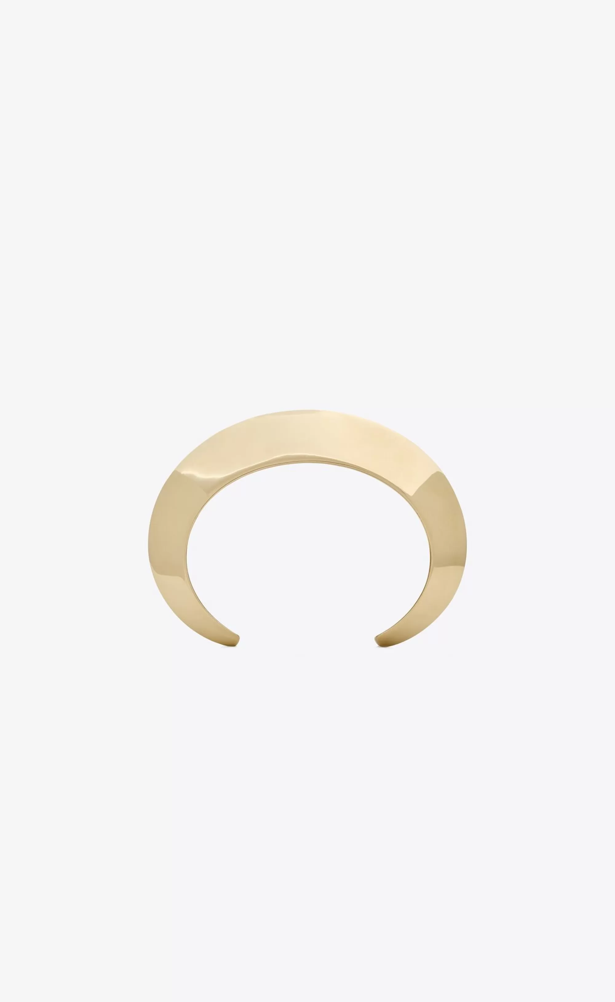 Women Saint Laurent CUFFS AND BRACELETS^Stacked Cuff In Metal | | YSL.com