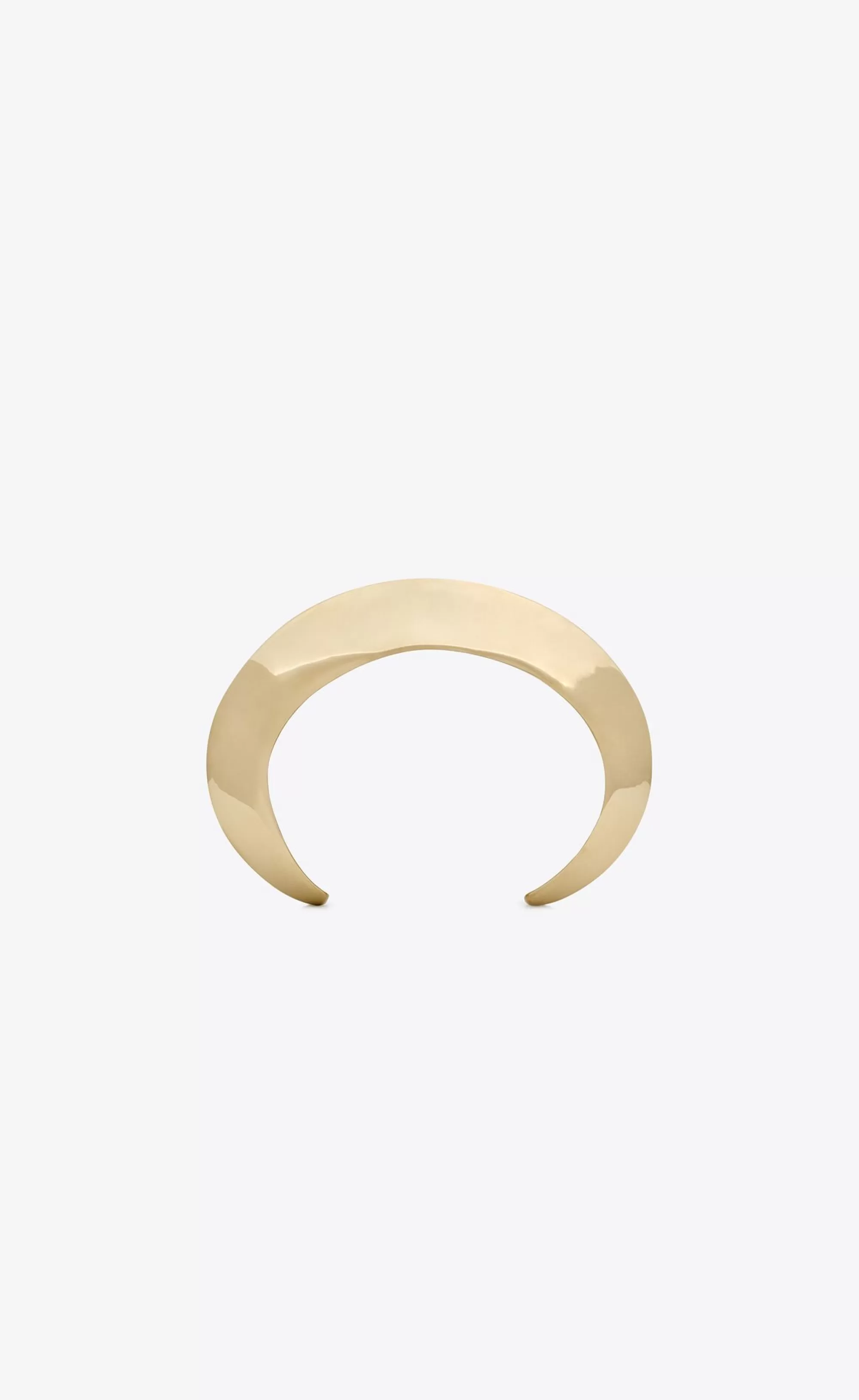 Women Saint Laurent CUFFS AND BRACELETS^Stacked Cuff In Metal | | YSL.com