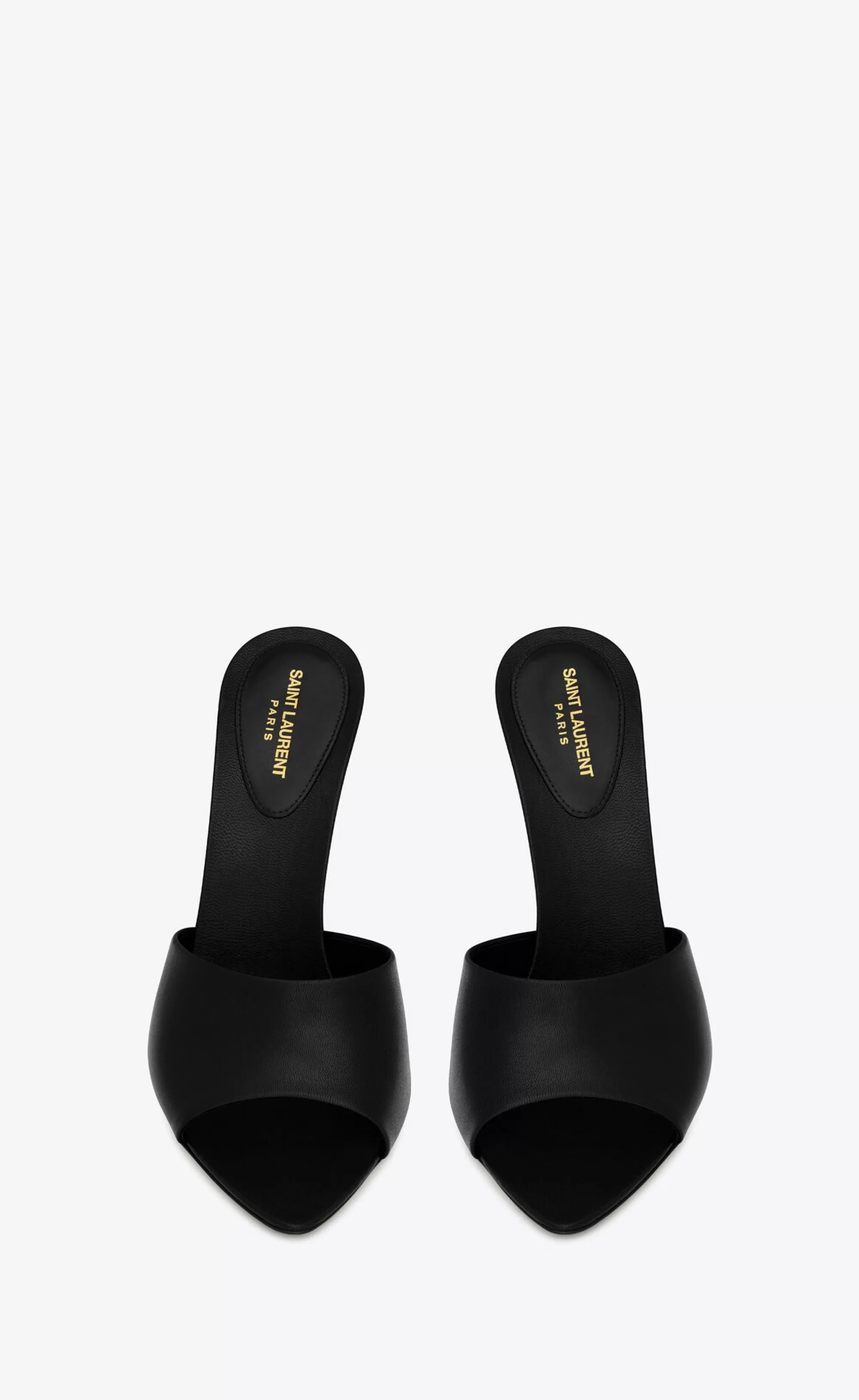 Women Saint Laurent MULES^Suite Mules In Smooth Leather | | YSL.com