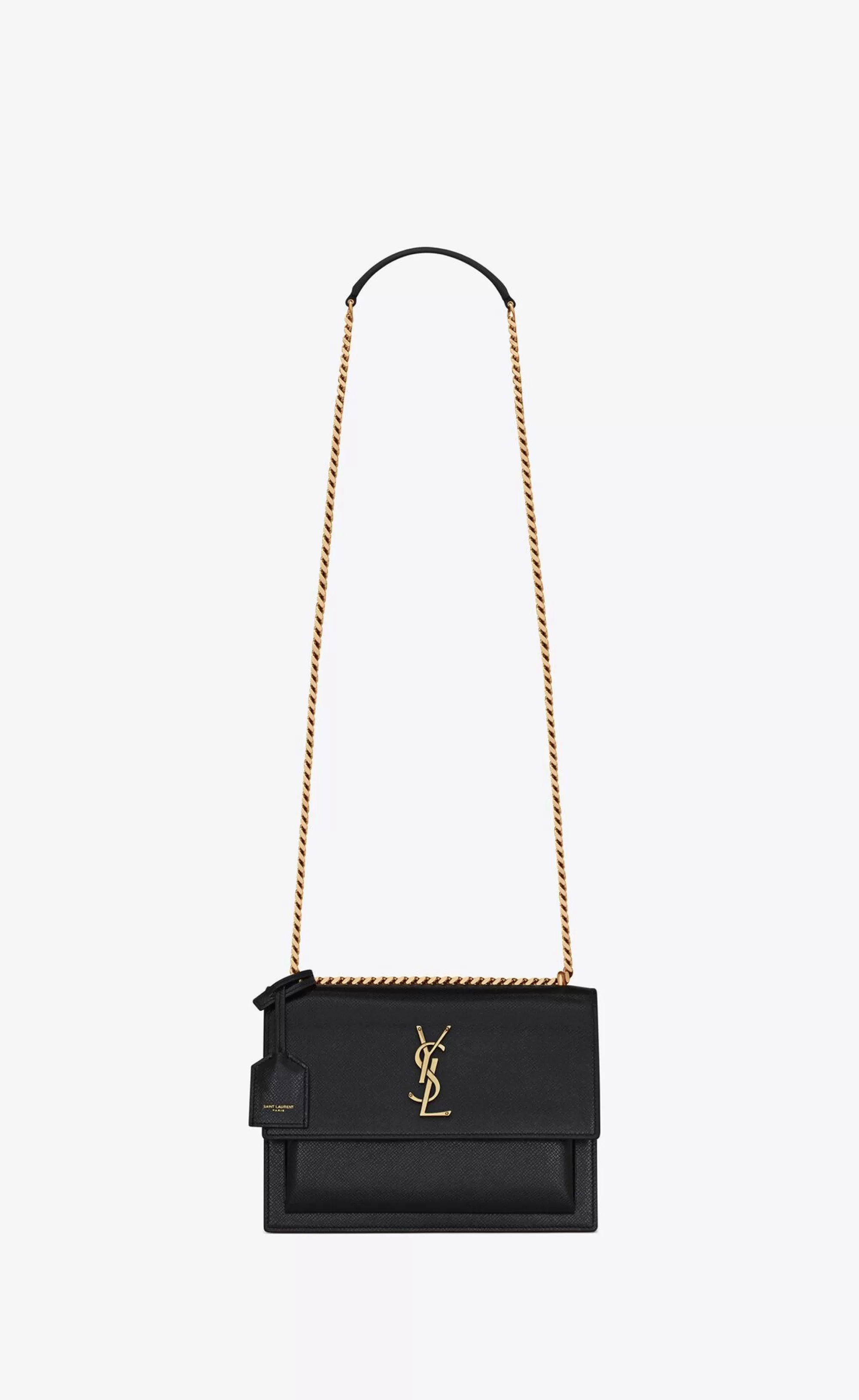 Women Saint Laurent SHOULDER BAGS | CROSSBODY BAGS^SUNSET MEDIUM IN COATED-BARK LEATHER | | YSL.com