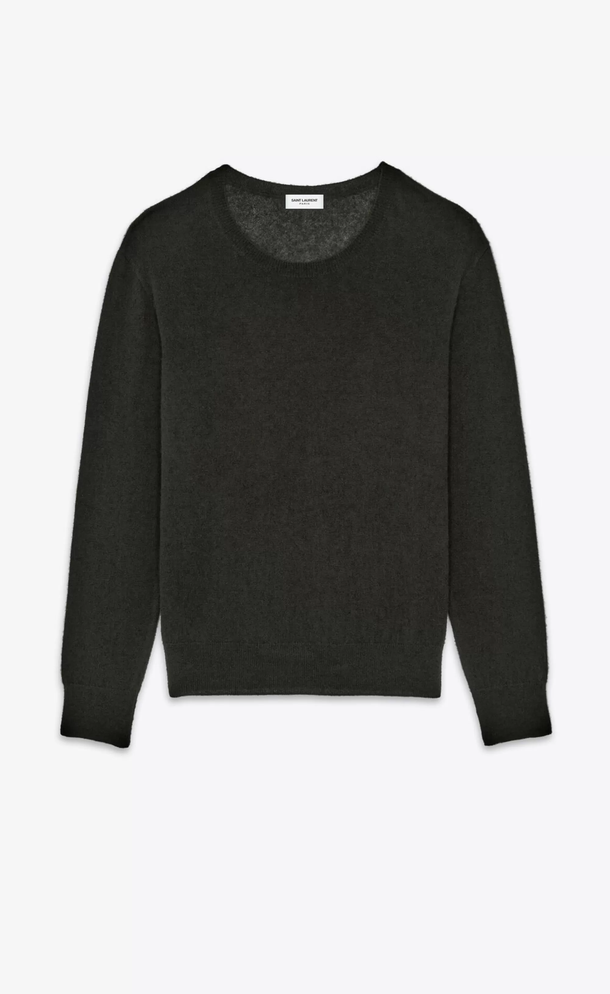 Saint Laurent ALL READY TO WEAR | KNITWEAR^Sweater In Cashmere And Silk | | YSL.com