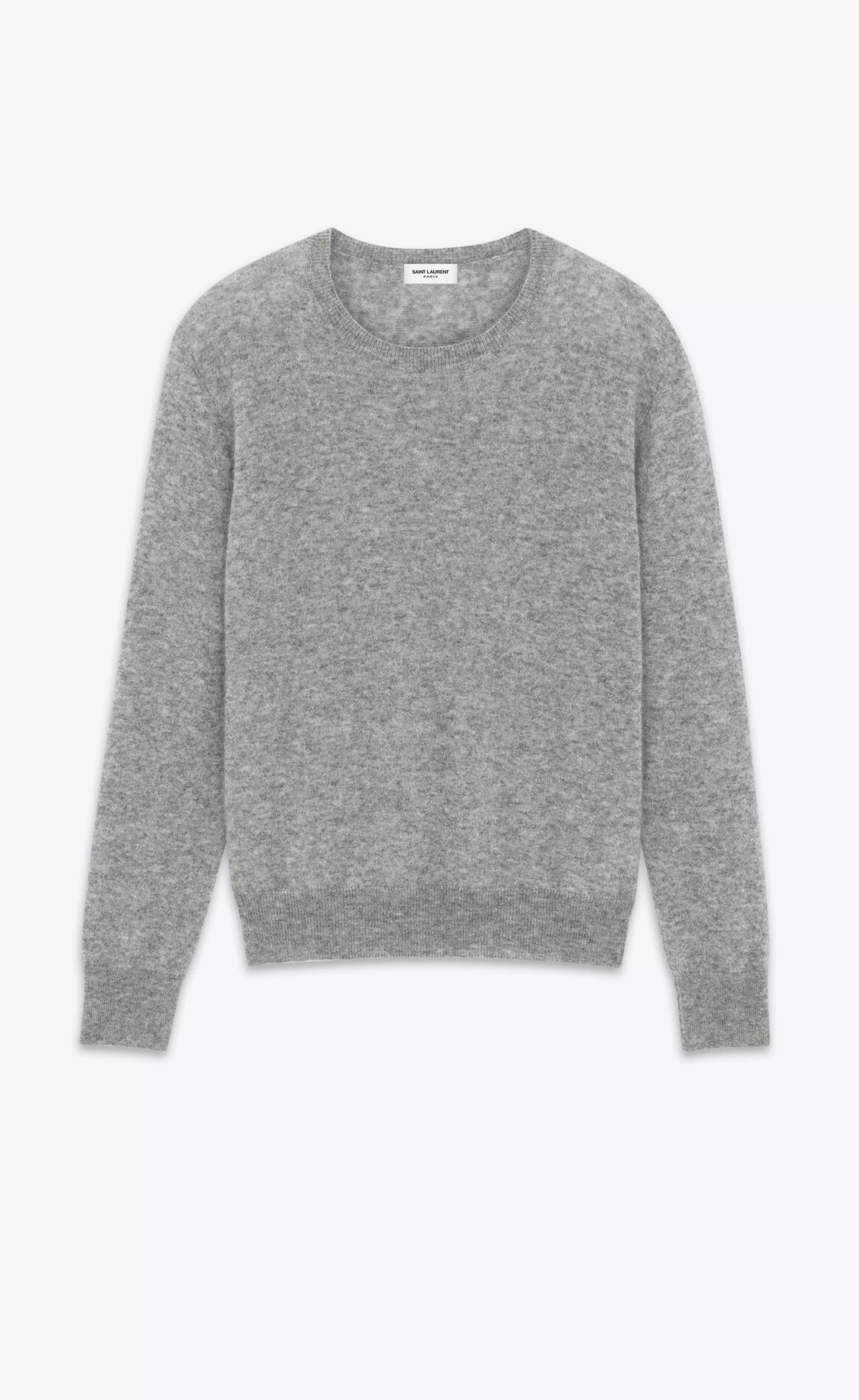 Saint Laurent ALL READY TO WEAR | KNITWEAR^Sweater In Cashmere And Silk | | YSL.com