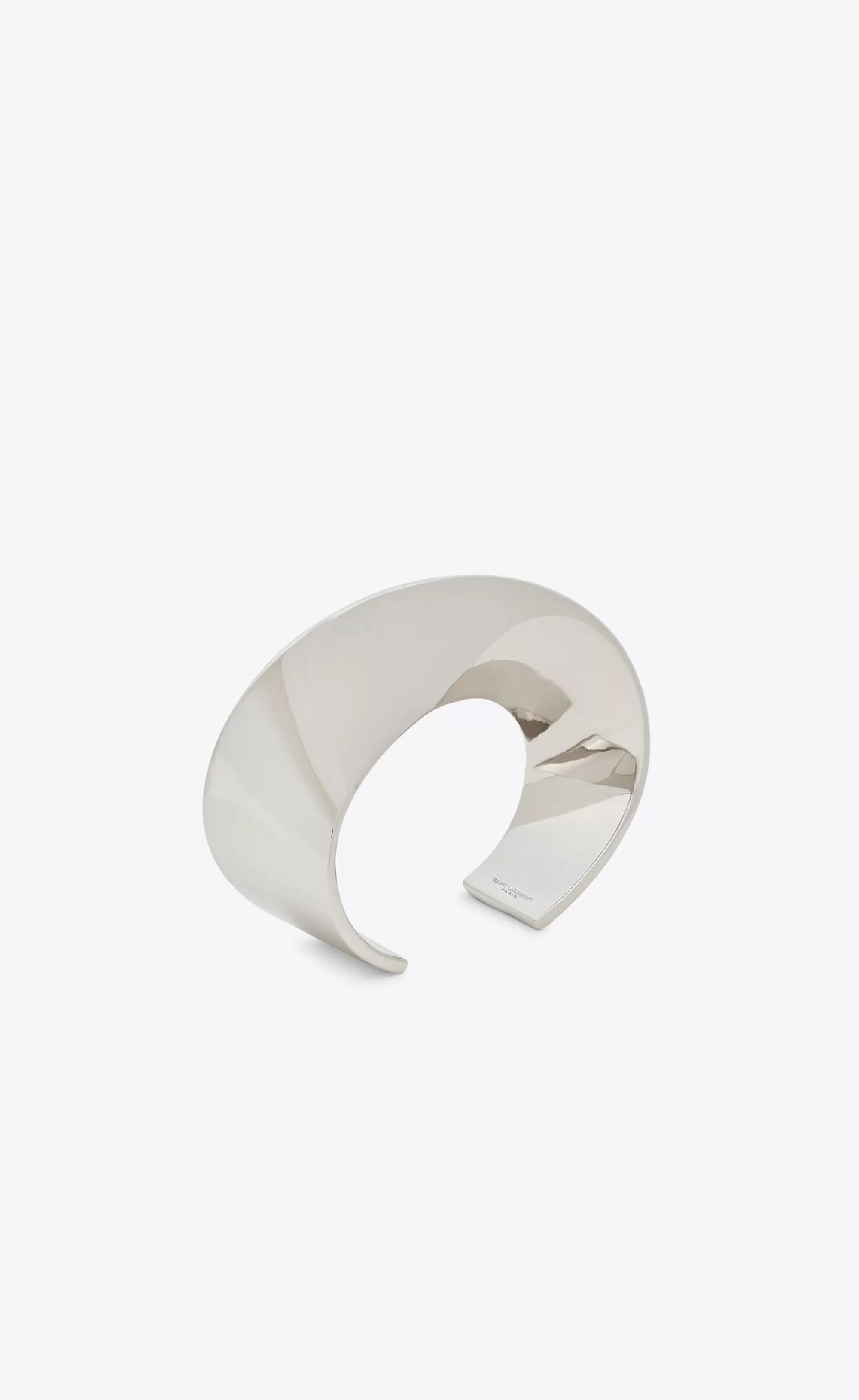 Women Saint Laurent Bracelets | CUFFS AND BRACELETS^Swirl Cuff In Metal | | YSL.com