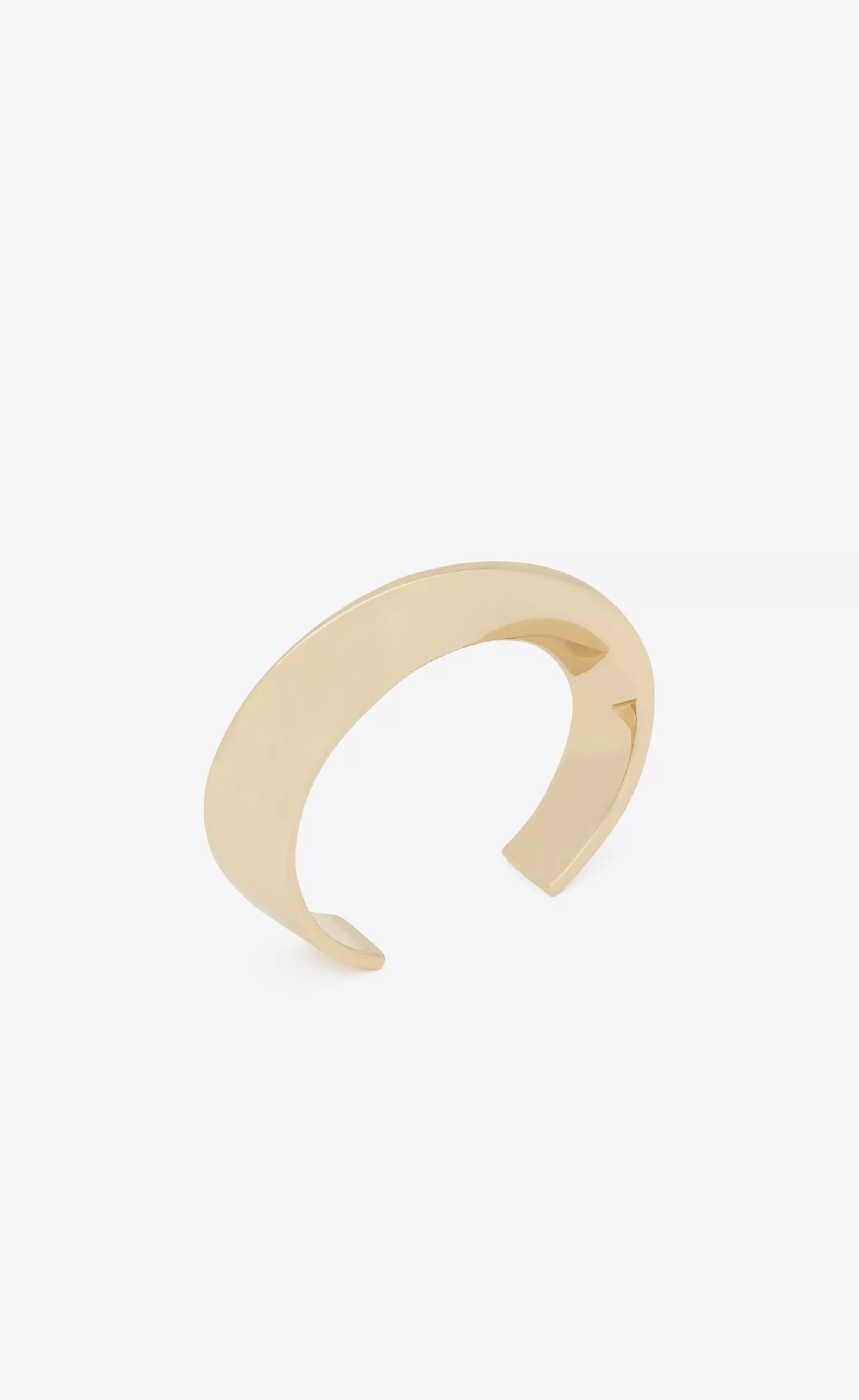 Women Saint Laurent CUFFS AND BRACELETS^Swirl Cuff In Metal | | YSL.com