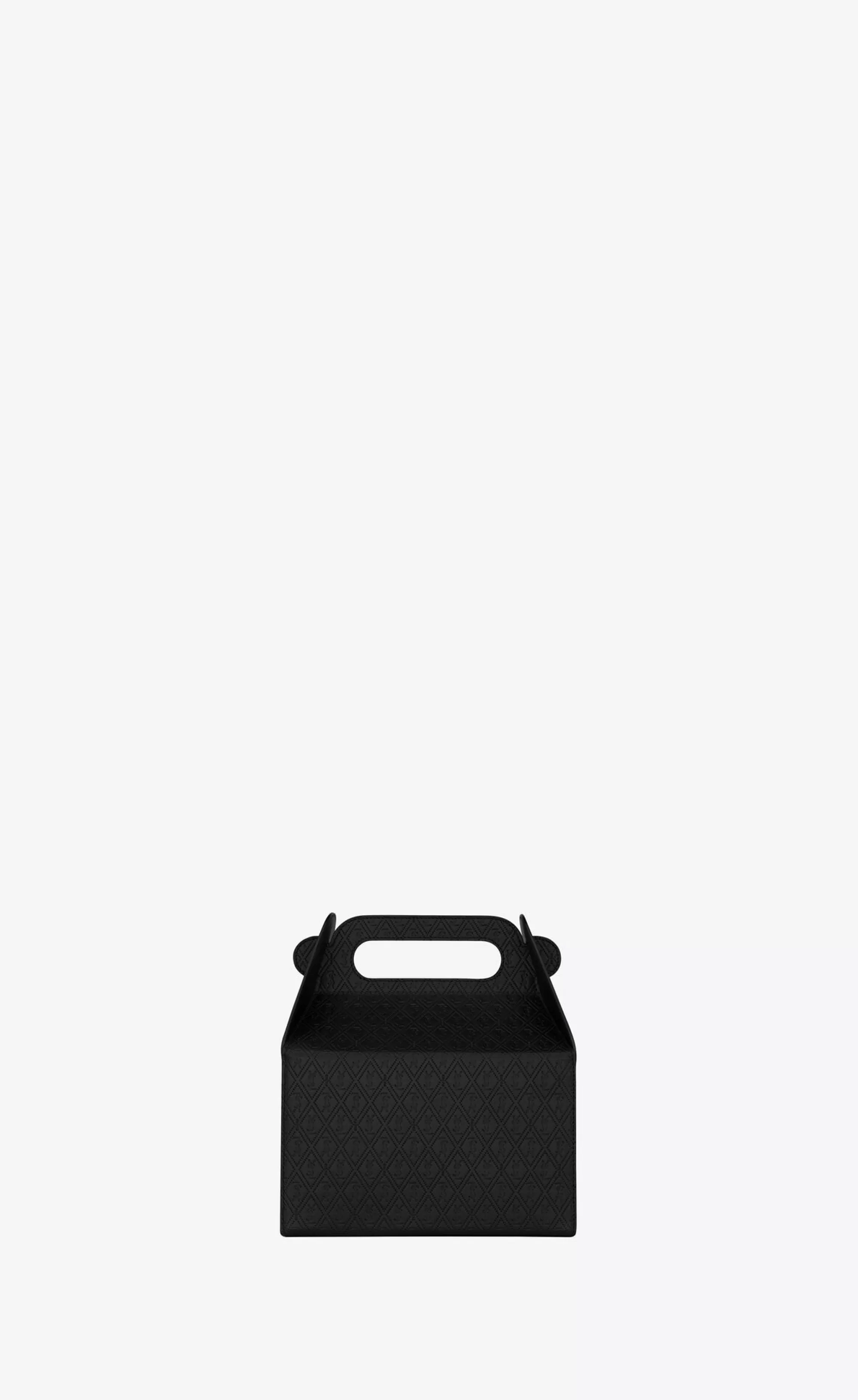 Women Saint Laurent TOP HANDLES^TAKE-AWAY BOX IN LEATHER | | YSL.com