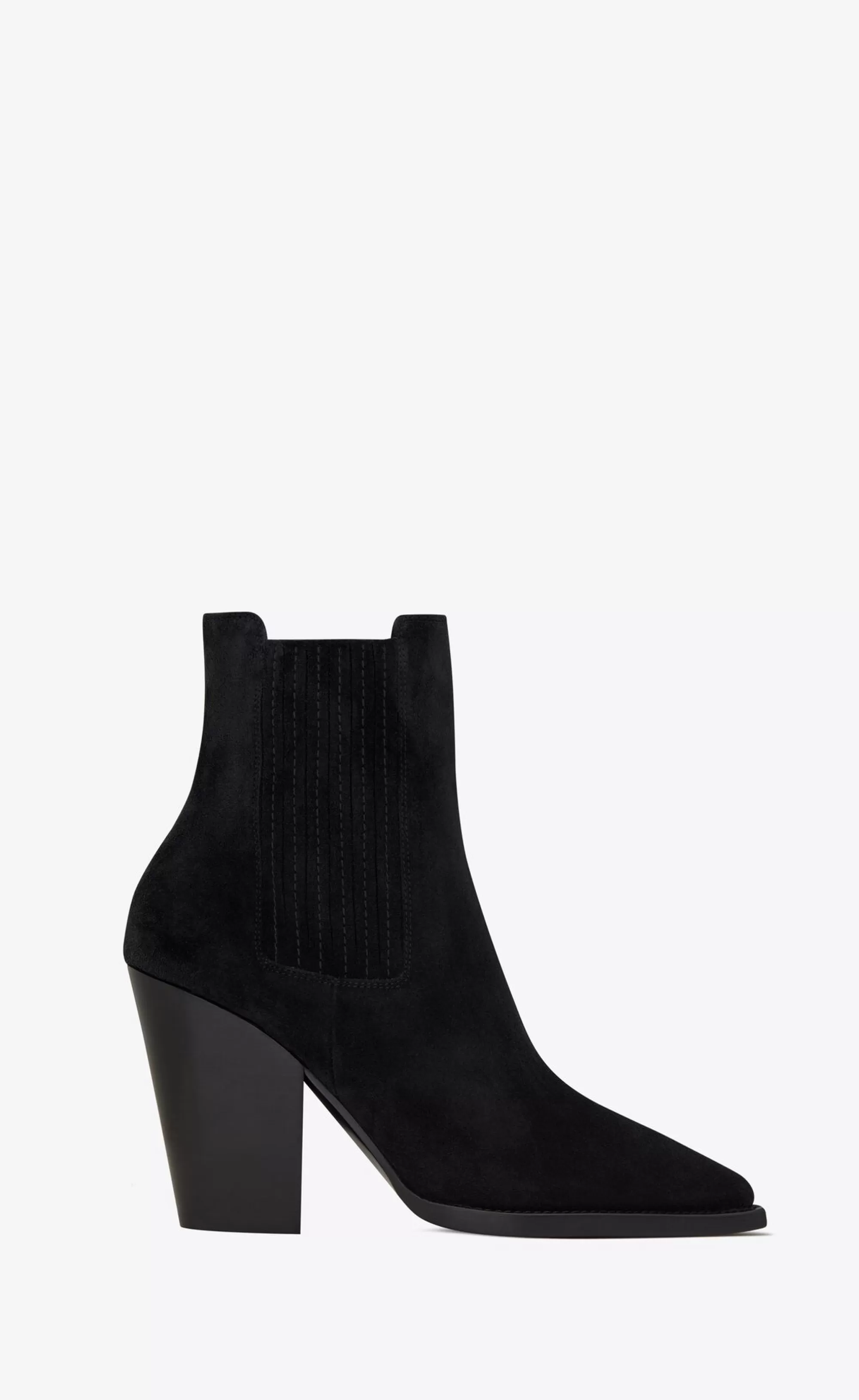 Women Saint Laurent BOOTS^THEO Chelsea Boots In Suede | | YSL.com