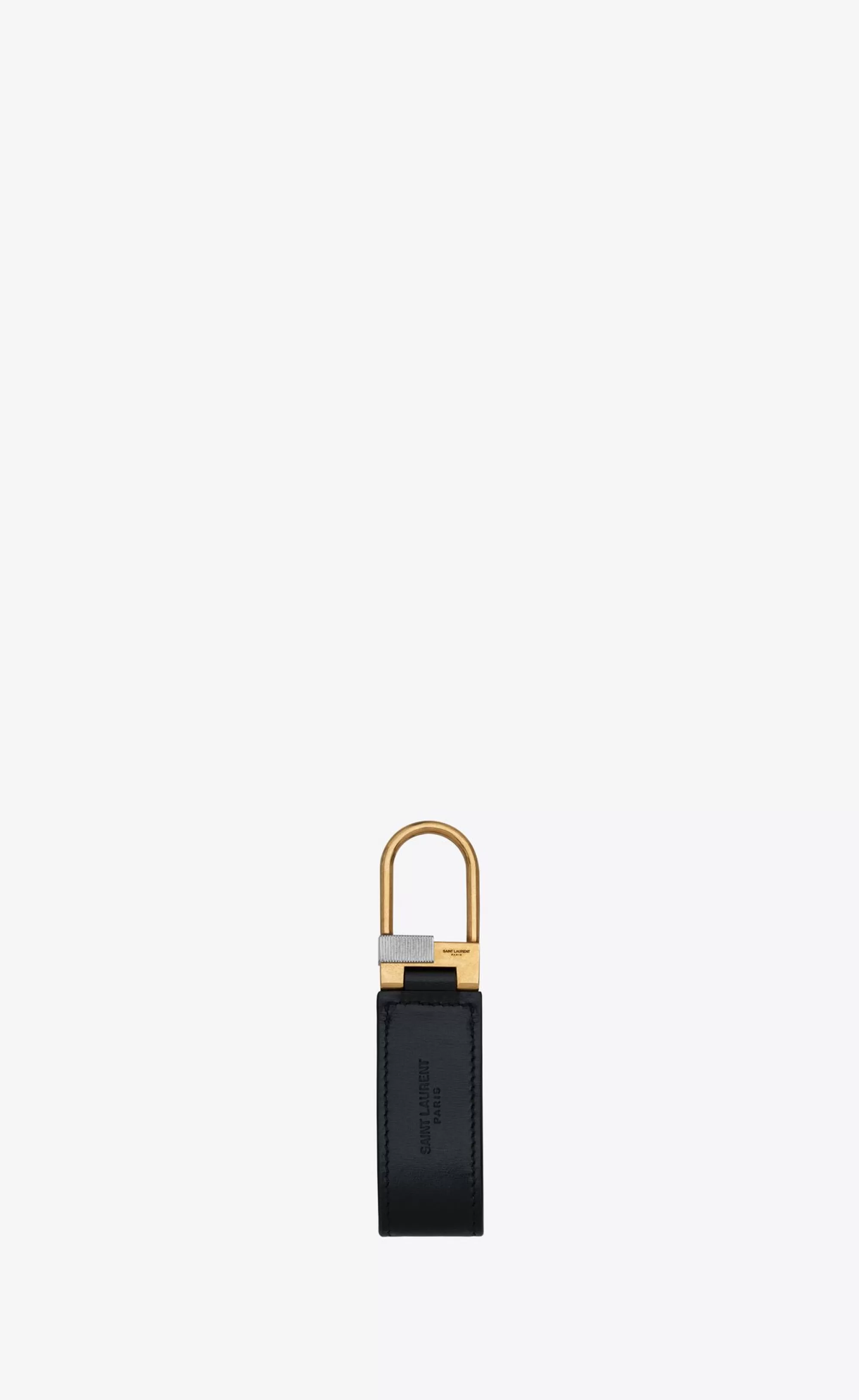 Saint Laurent OTHER ACCESSORIES^TINY CASSANDRE Keyring In Smooth Leather | | YSL.com