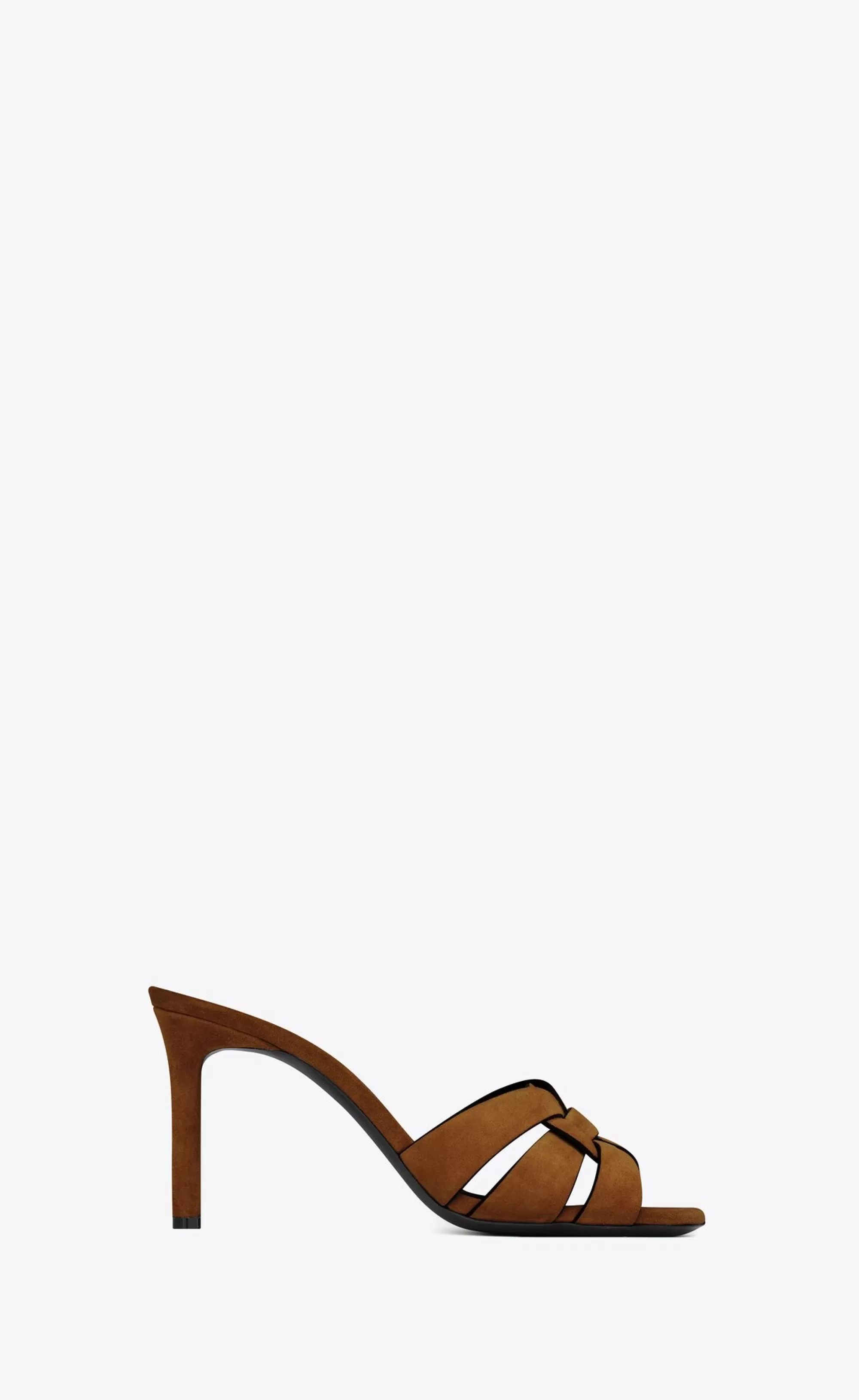 Women Saint Laurent MULES^TRIBUTE Mules In Suede | | YSL.com