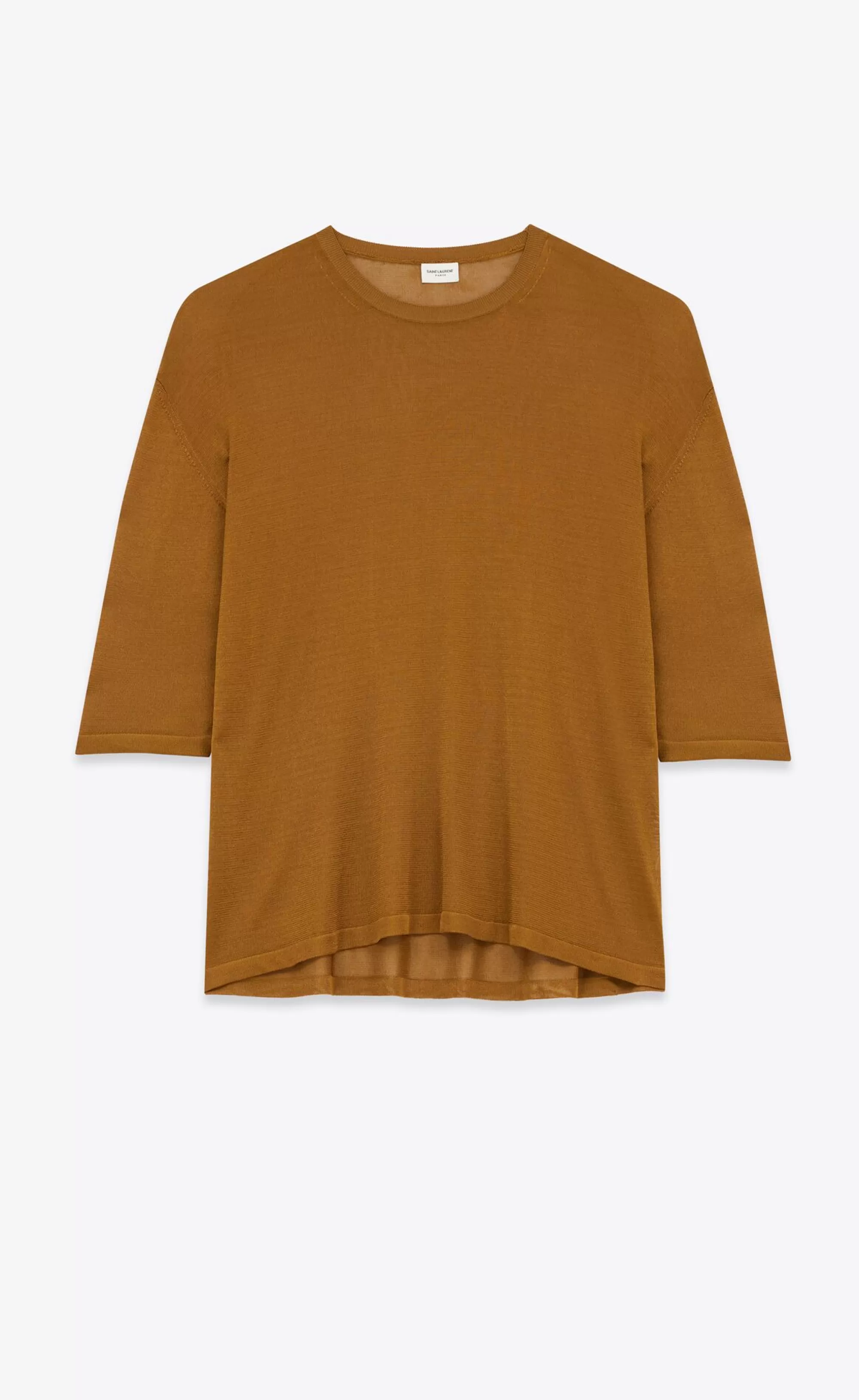 Saint Laurent KNITWEAR^T-shirt In Knit | | YSL.com