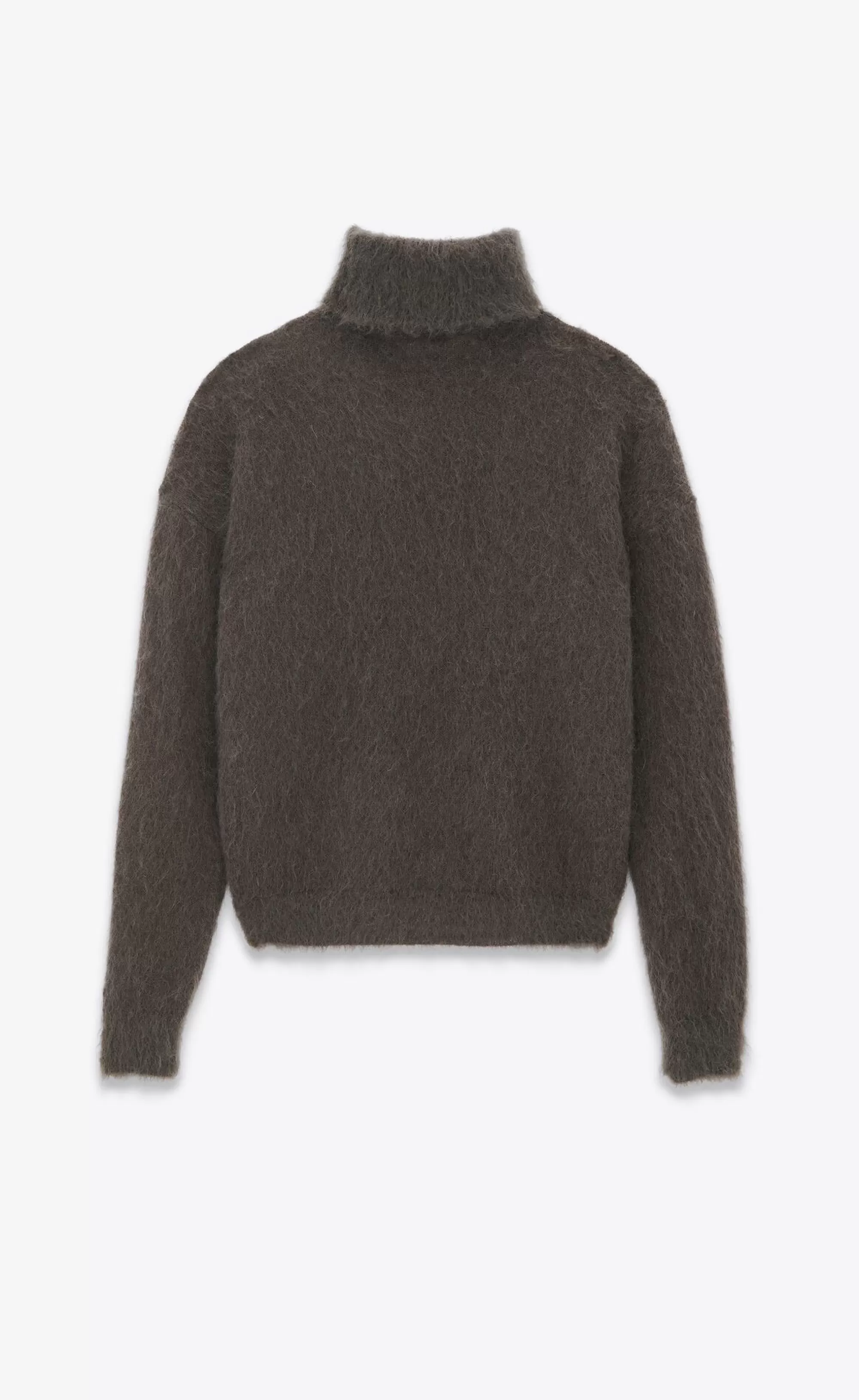 Women Saint Laurent KNITWEAR^Turtleneck Sweater In Mohair | | YSL.com