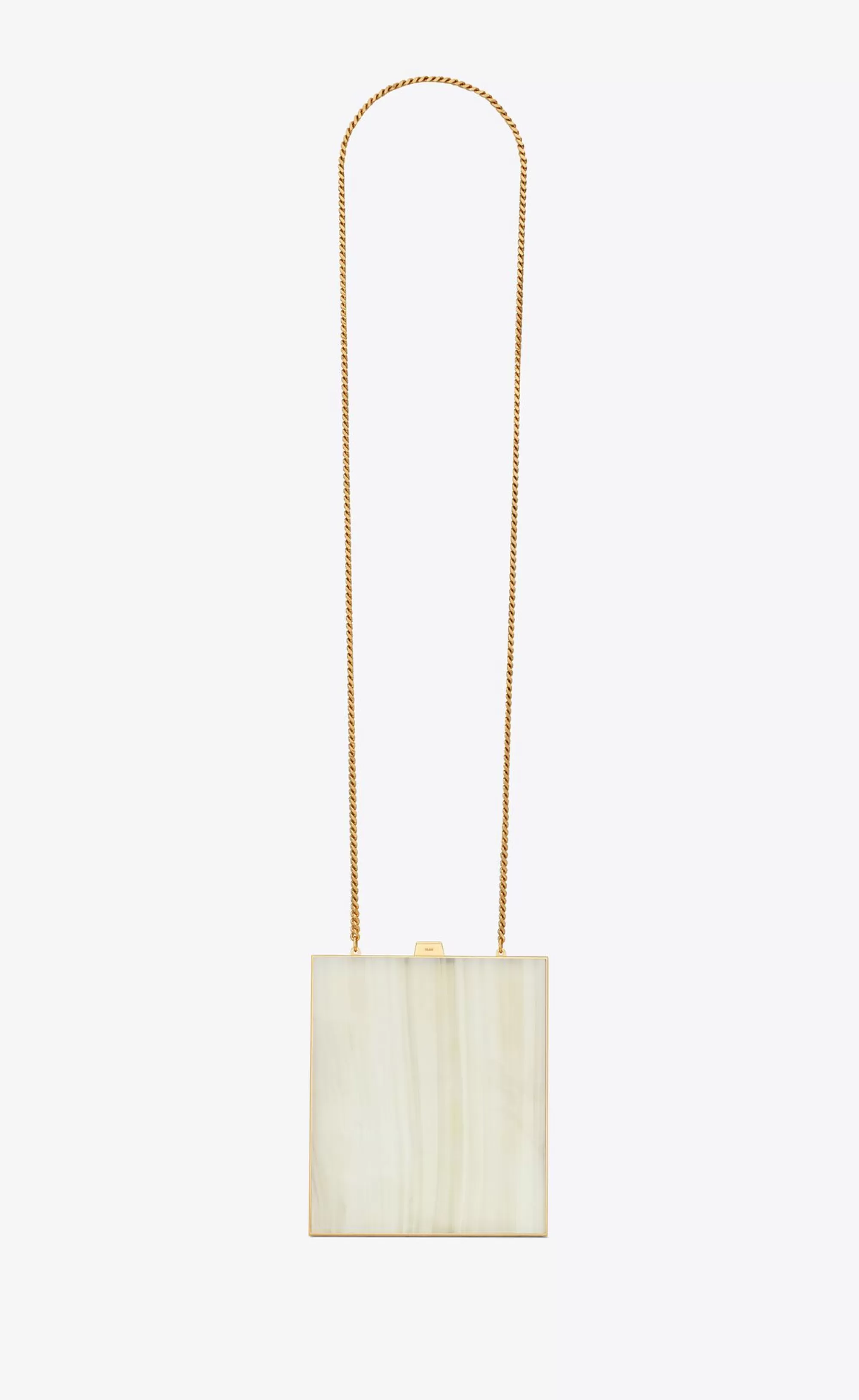 Women Saint Laurent CLUTCHES AND EVENING^TUXEDO BOX BAG IN PLEXIGLASS AND METAL | | YSL.com