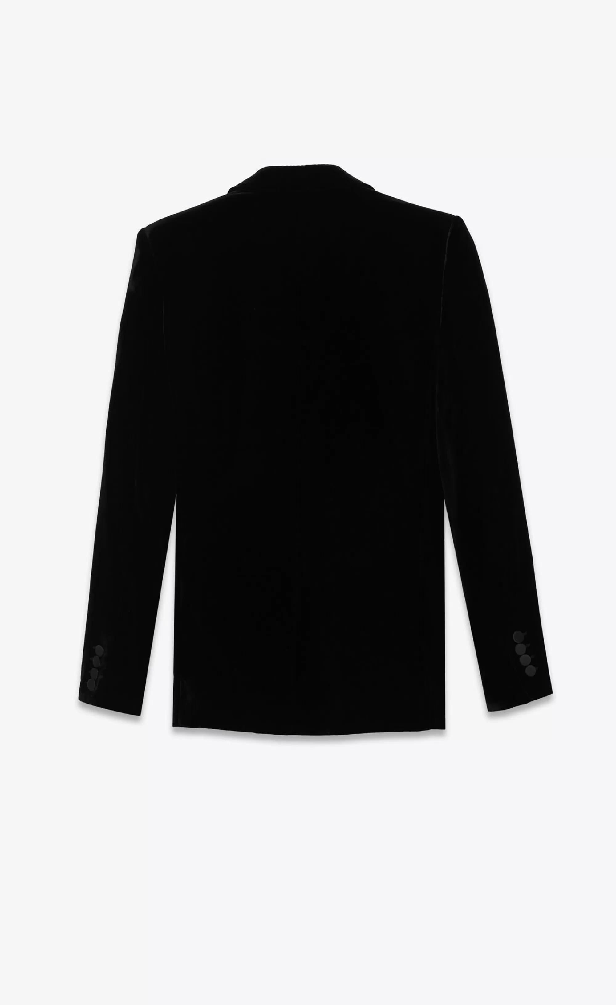 Women Saint Laurent JACKETS AND PANTS^Tuxedo Jacket In Velvet | | YSL.com