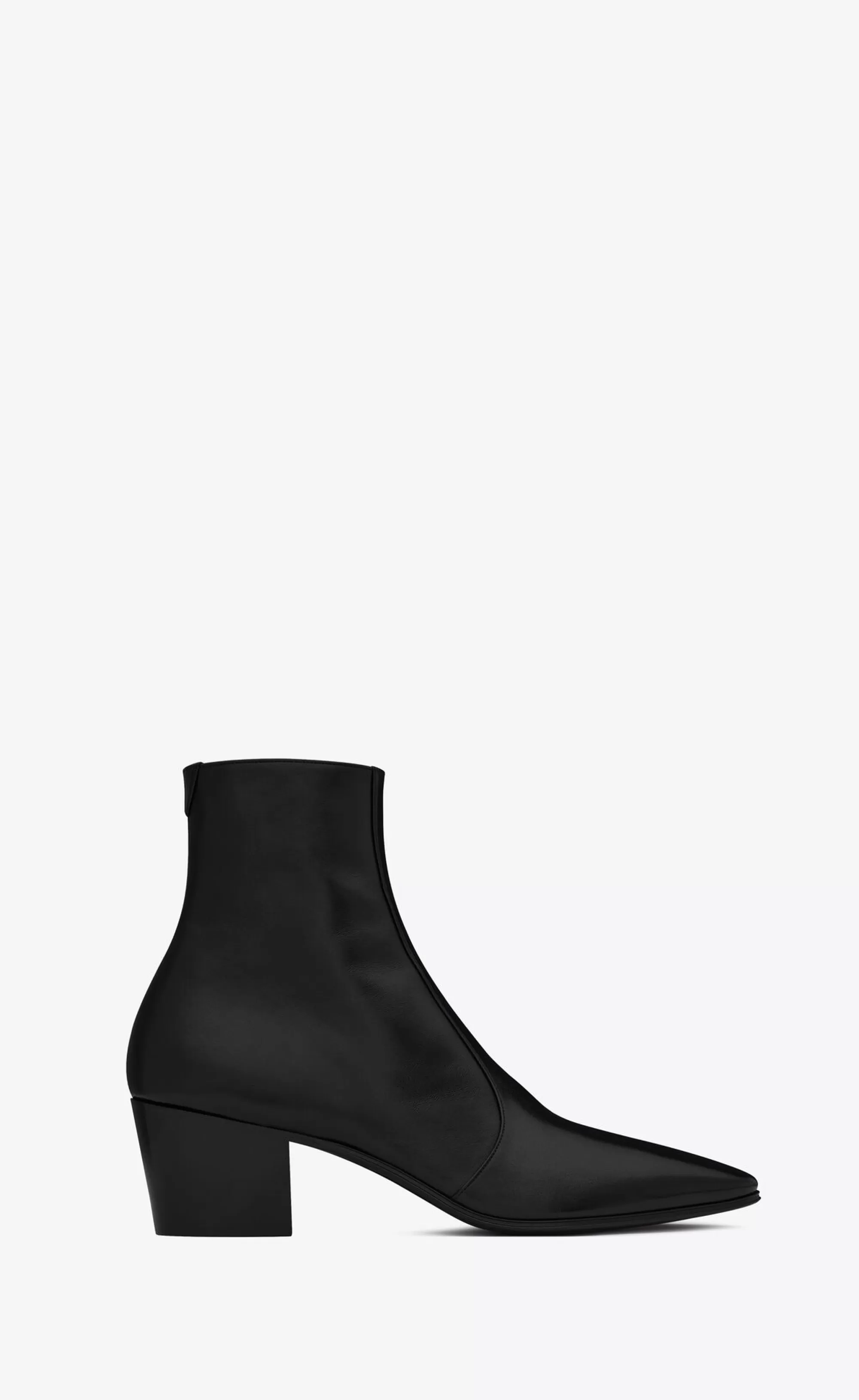 Saint Laurent BOOTS^Vassili Zipped Boots In Smooth Leather | | YSL.com