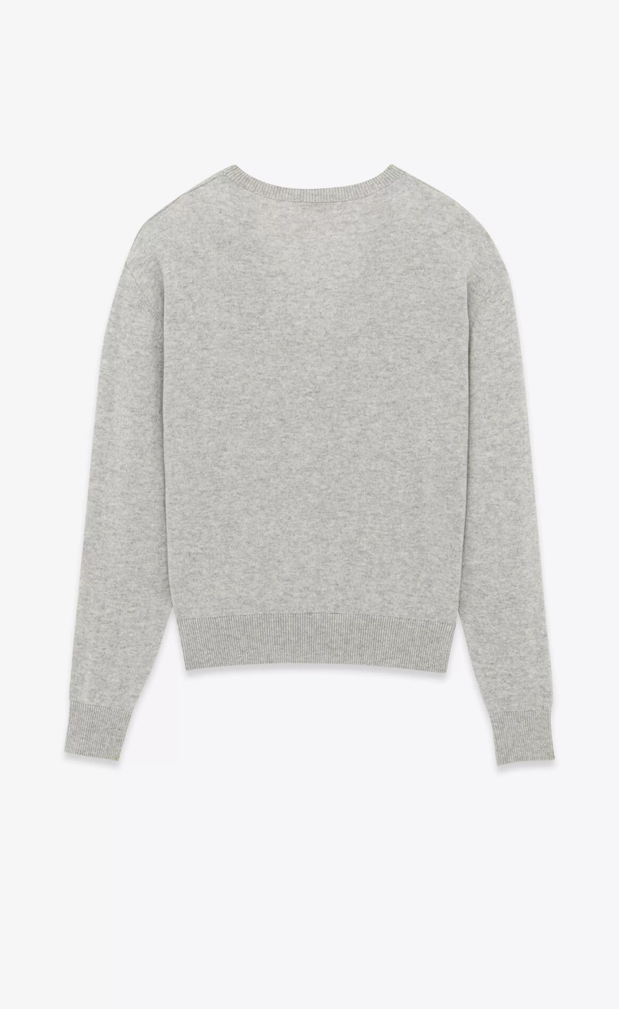 Women Saint Laurent KNITWEAR^V-neck Sweater In Cashmere | | YSL.com