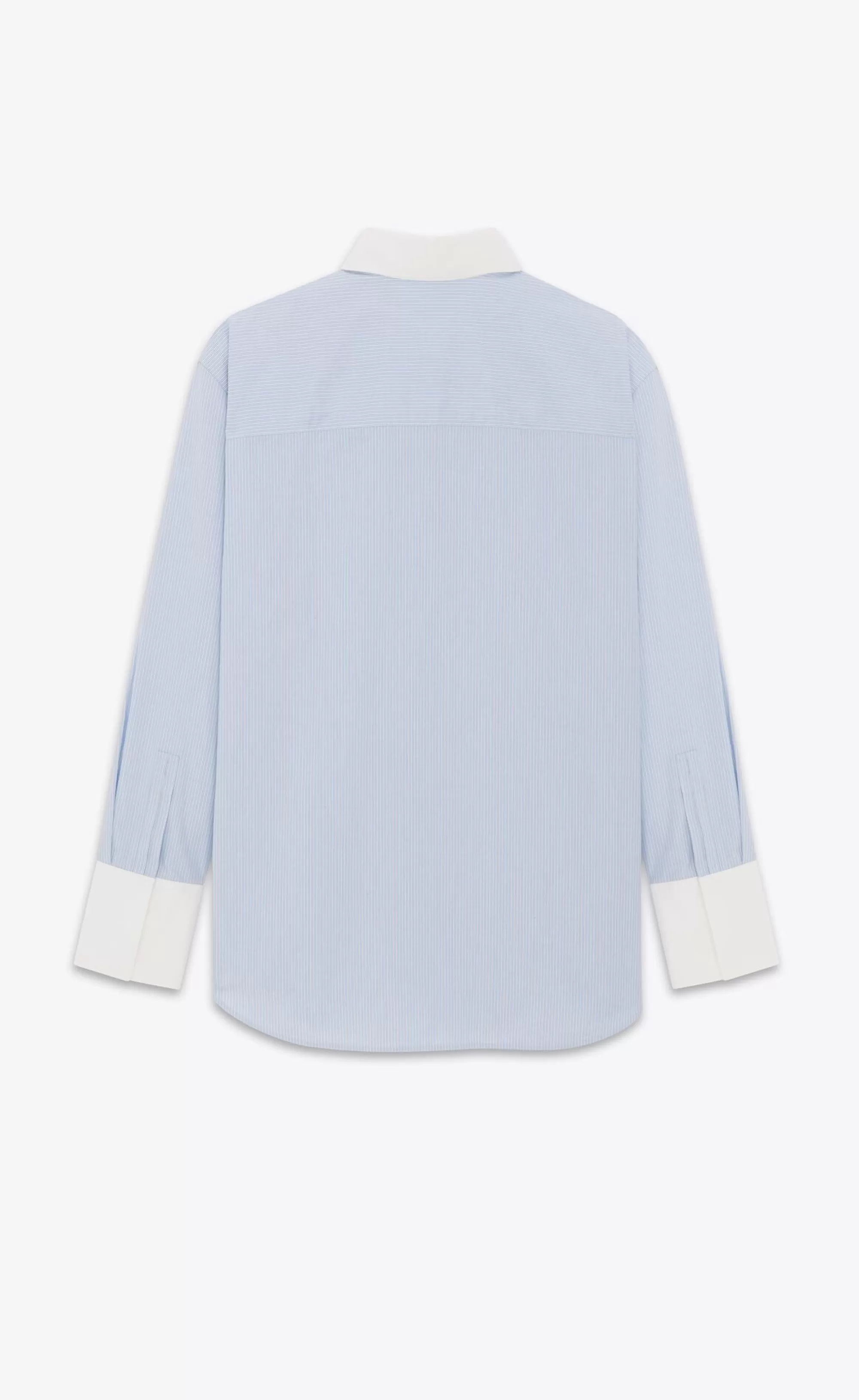 Women Saint Laurent SHIRTS AND TOPS^Winchester Boyfriend Shirt In Cotton | | YSL.com