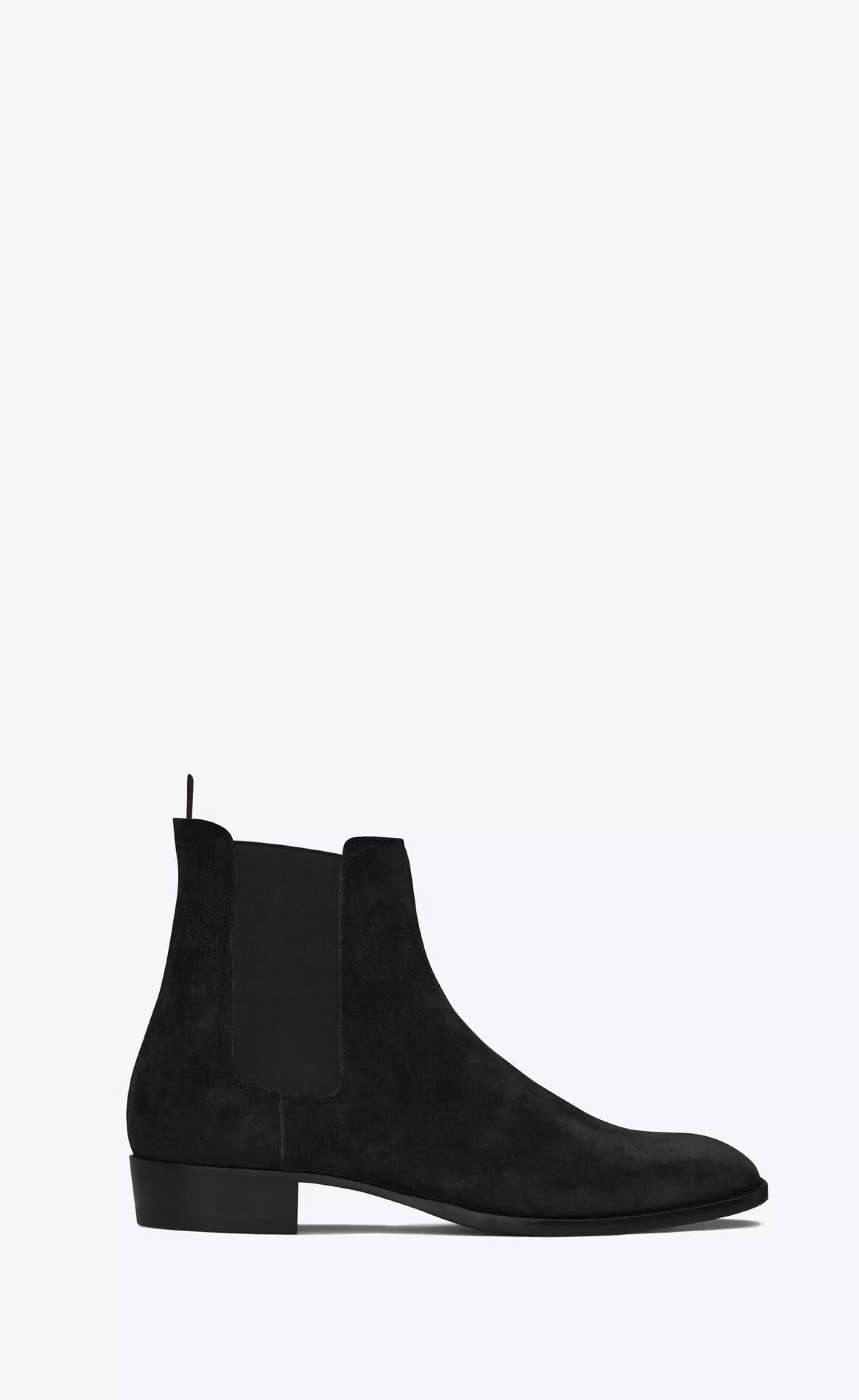 Saint Laurent BOOTS^Wyatt Chelsea Boots In Suede | | YSL.com