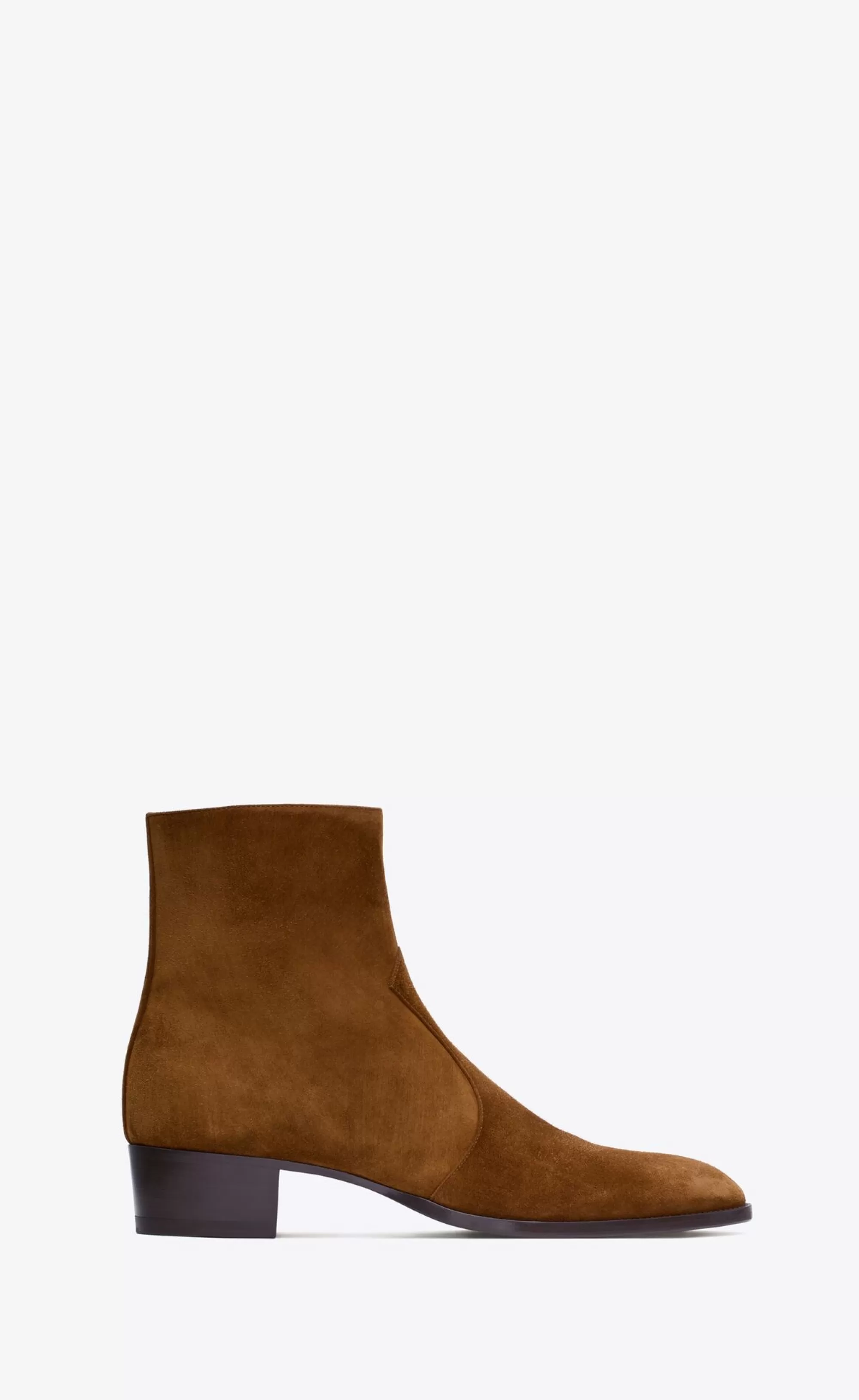 Saint Laurent BOOTS^WYATT In Suede | | YSL.com