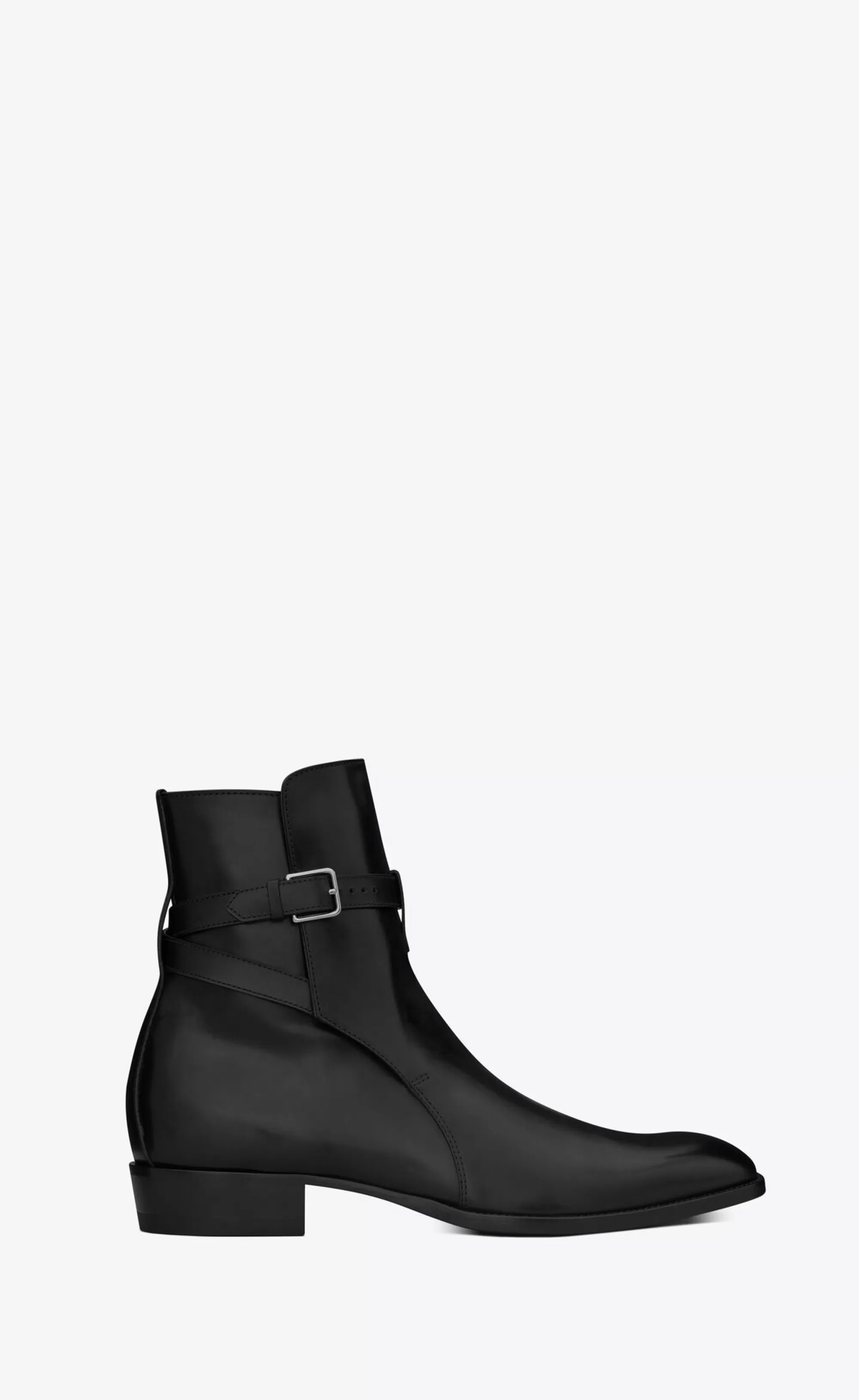 Saint Laurent BOOTS^Wyatt Jodhpur Boots In Smooth Leather | | YSL.com