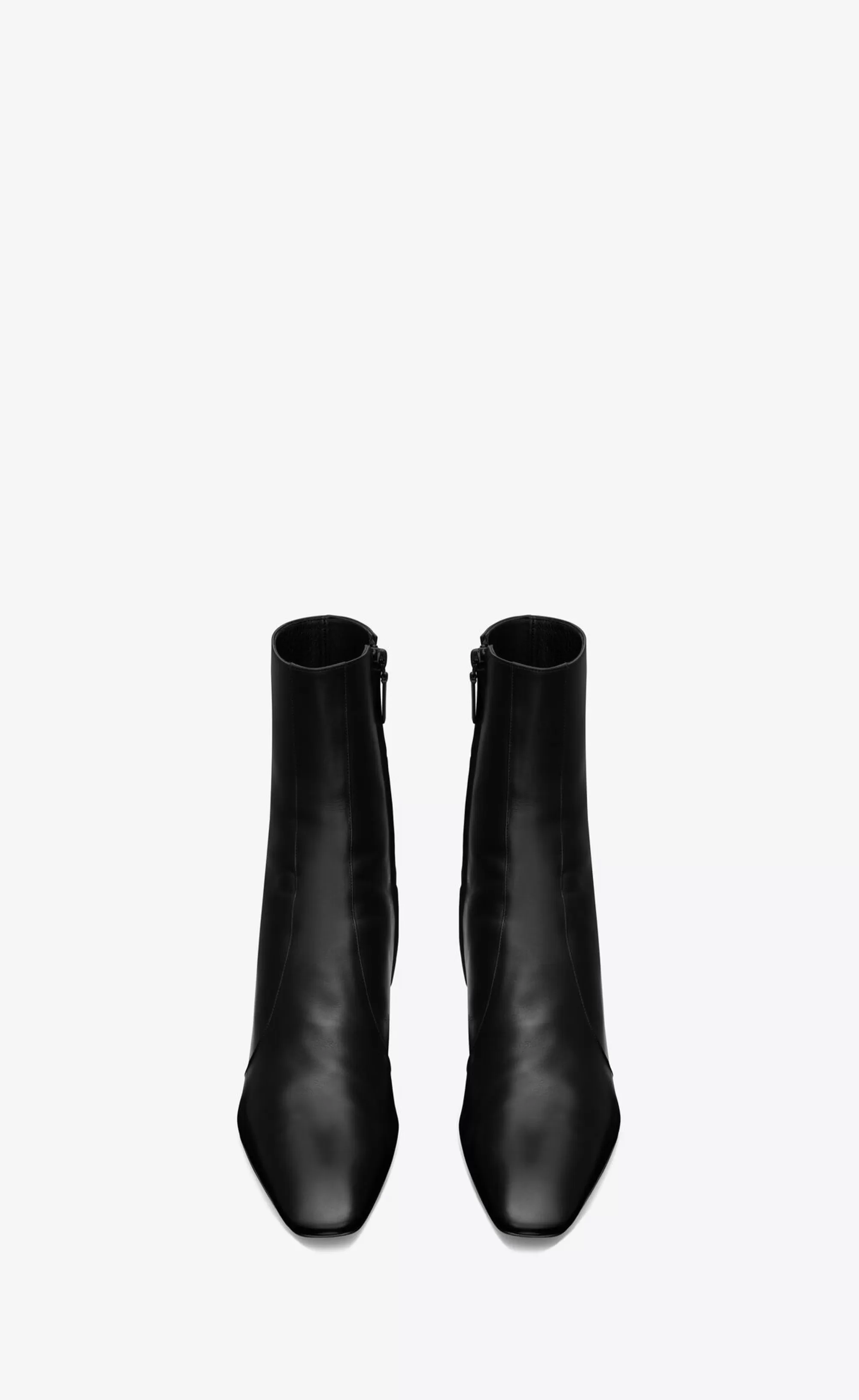 Saint Laurent BOOTS^XIV Zipped Boots In Smooth Leather | | YSL.com